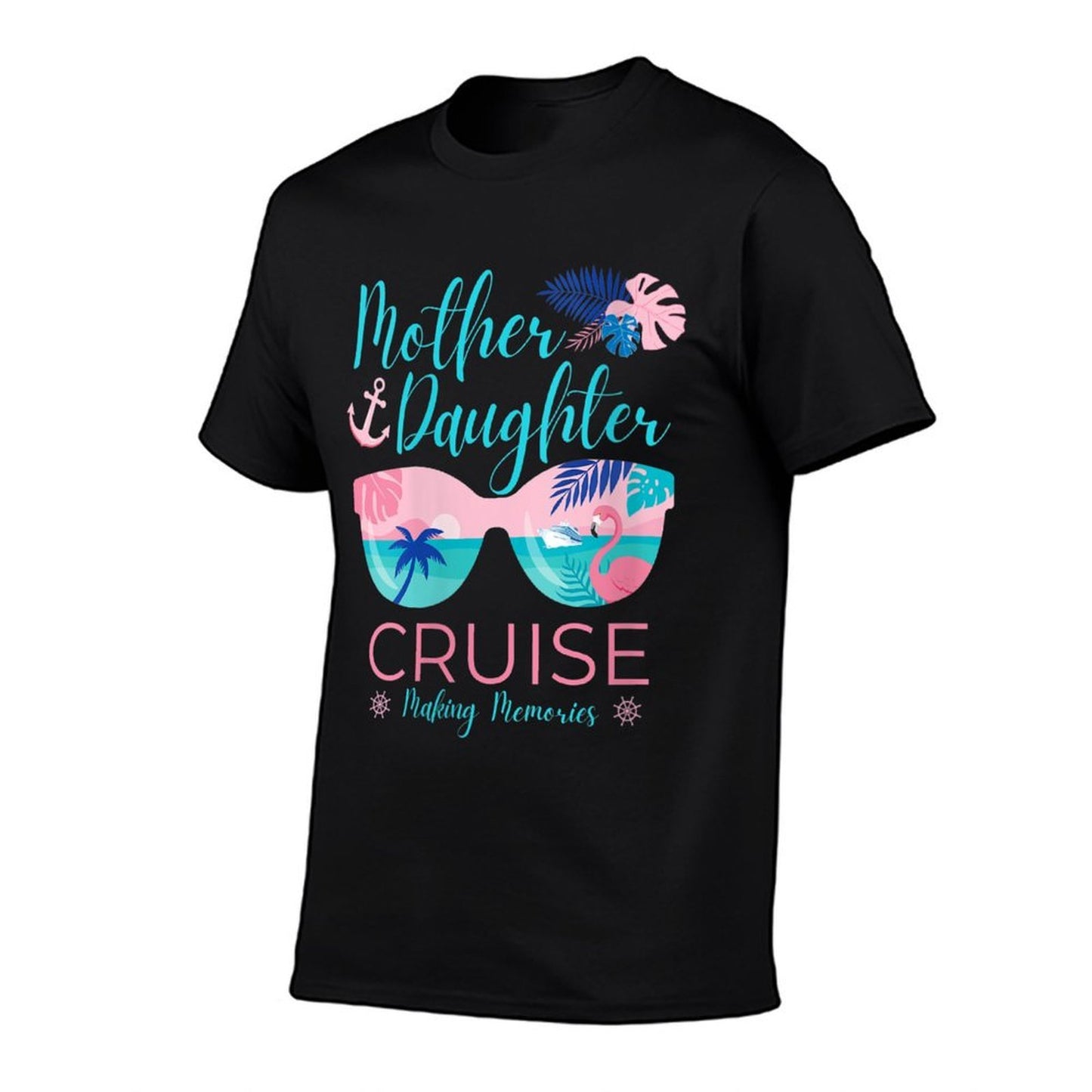 Womens Mother Daughter Cruise Trip Matching Cruising Squad Womens Rolled Sleeves T-Shirt