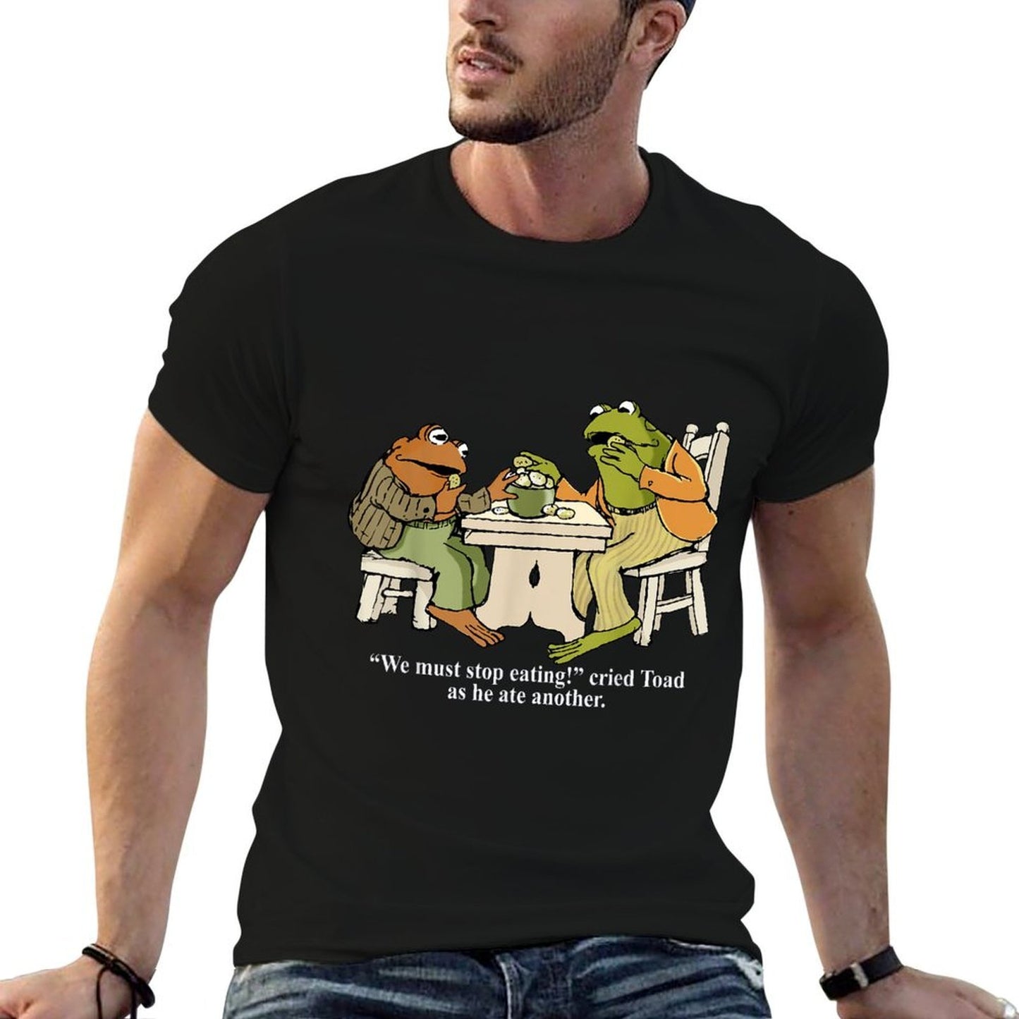 We Must Stop Eating Toad As He Ate Another Frog Men Toad Odor-resistant T-Shirt