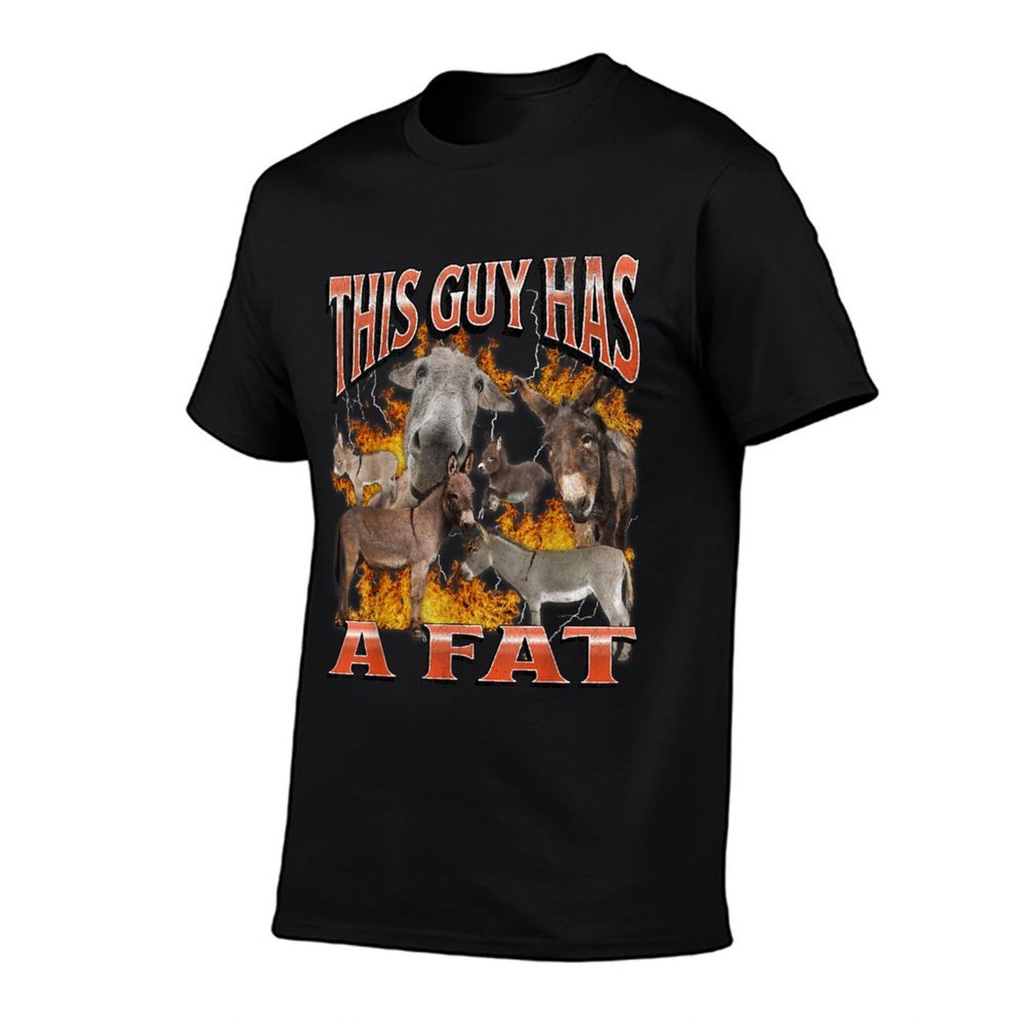 This Guy Funny Offensive Donkey Meme Bootleg High-quality Stitching T-Shirt
