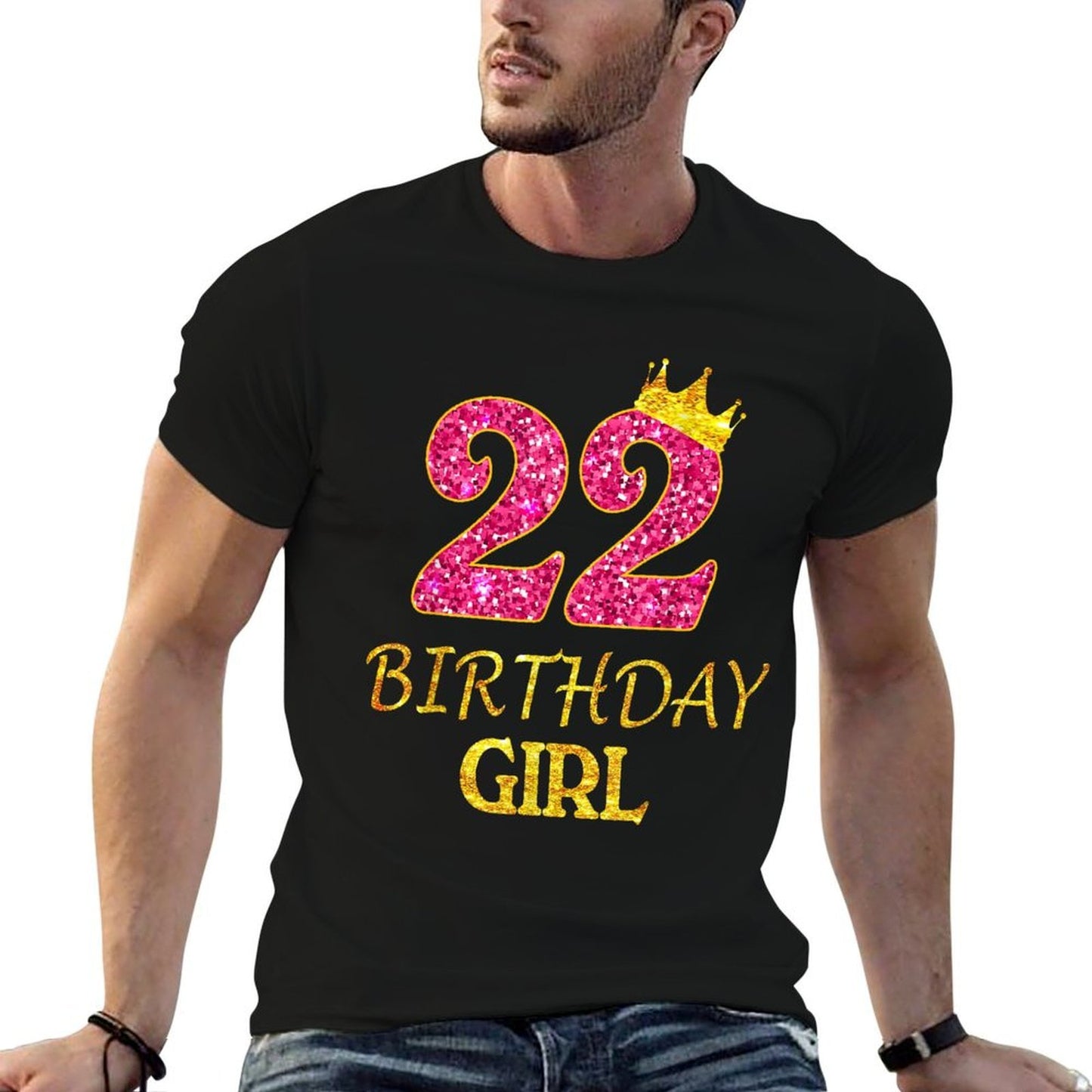 22nd Birthday Girl Princess 22 Years Old 22nd Gift Affordable Price T-Shirt