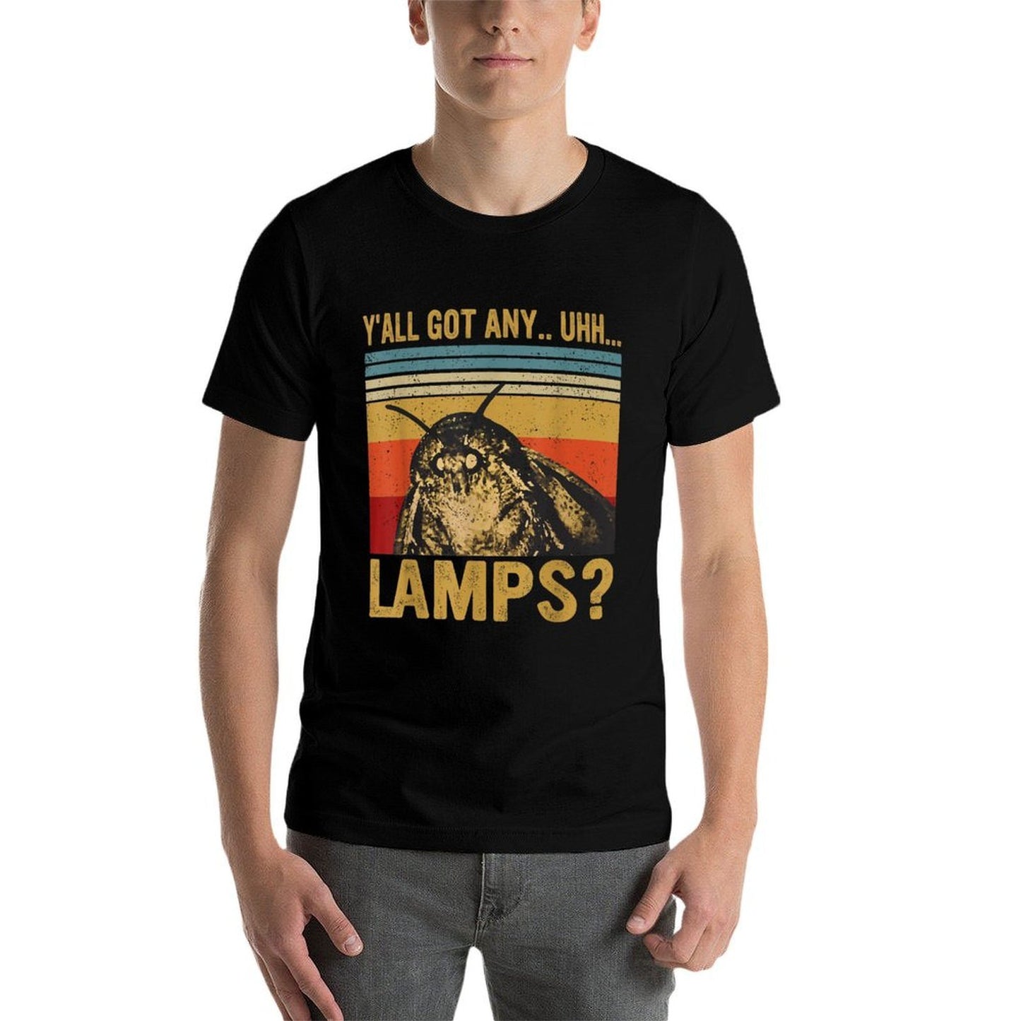 Yall Got Any Lamps Moth Insect Meme Eco-friendly Material T-Shirt