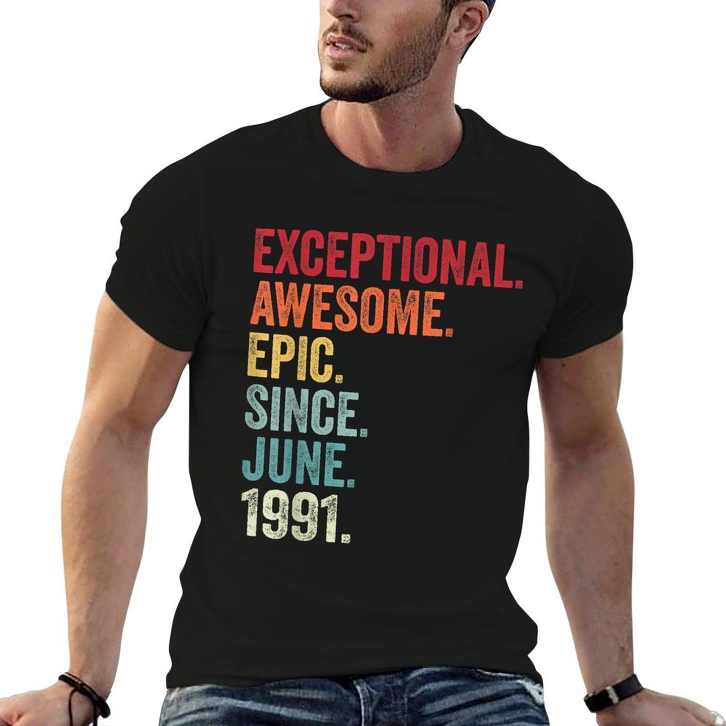 30 Year Old, Exceptional Awesome June 1991 30th Birthday Classic T-Shirt