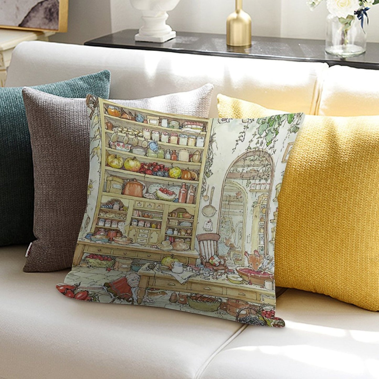 The Palace Kitchen Soft Style Accent Throw Pillow