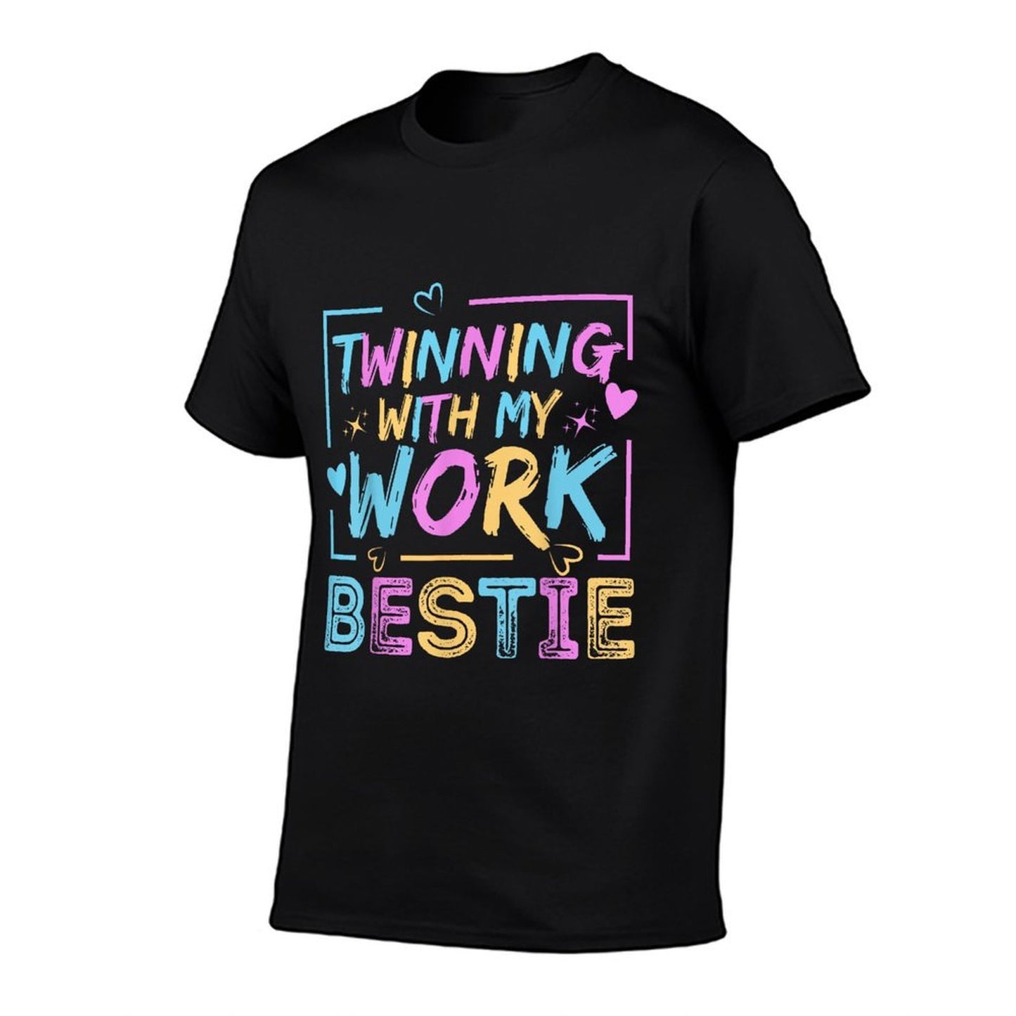 Twinning With My Work Bestie Spirit Week Best Friend Twin Easy-care T-Shirt