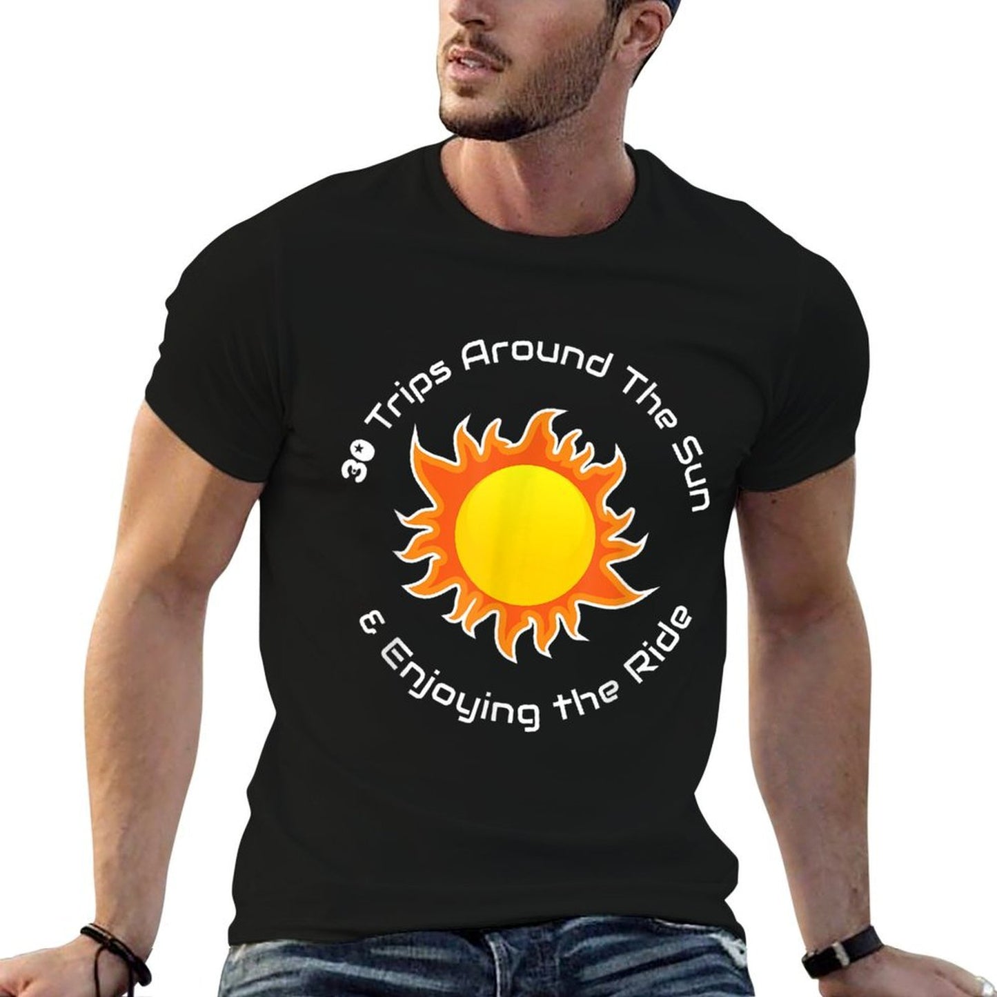 30 Trips Around The Sun 30th Birthday Breathable T-Shirt