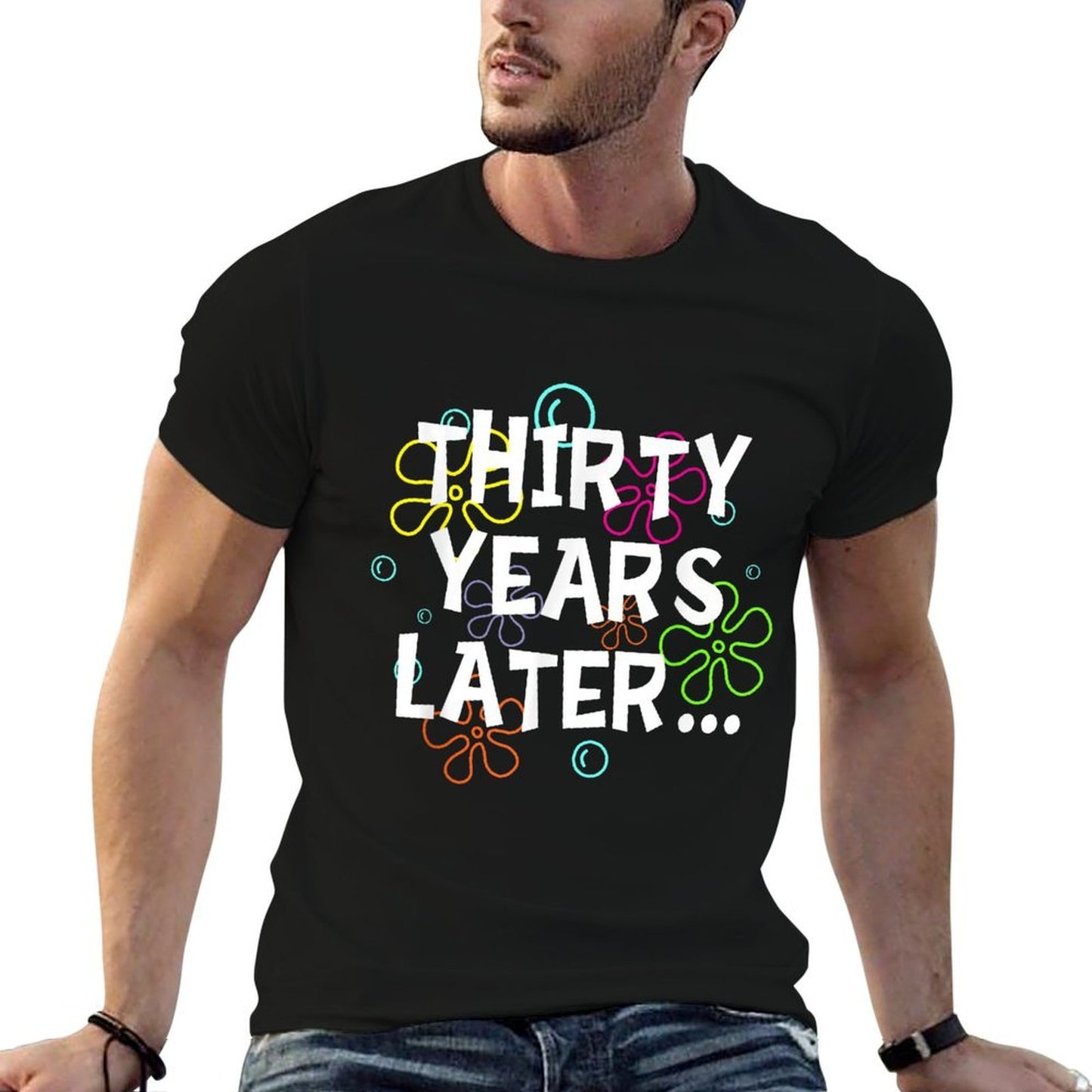 Thirty Years Later Funny Meme 30 Years Old 30th Birthday Relaxed-fit T-Shirt