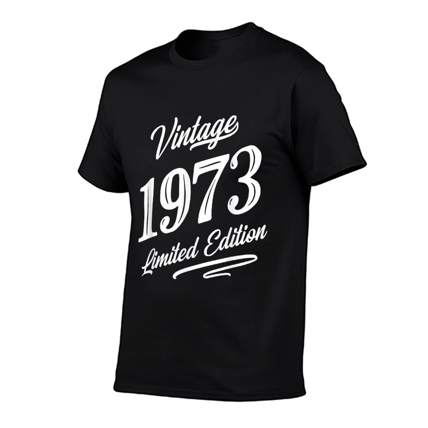 Vintage 1973 50 Year Old Retro 50th Birthday Graphic Tagless Design T-Shirt