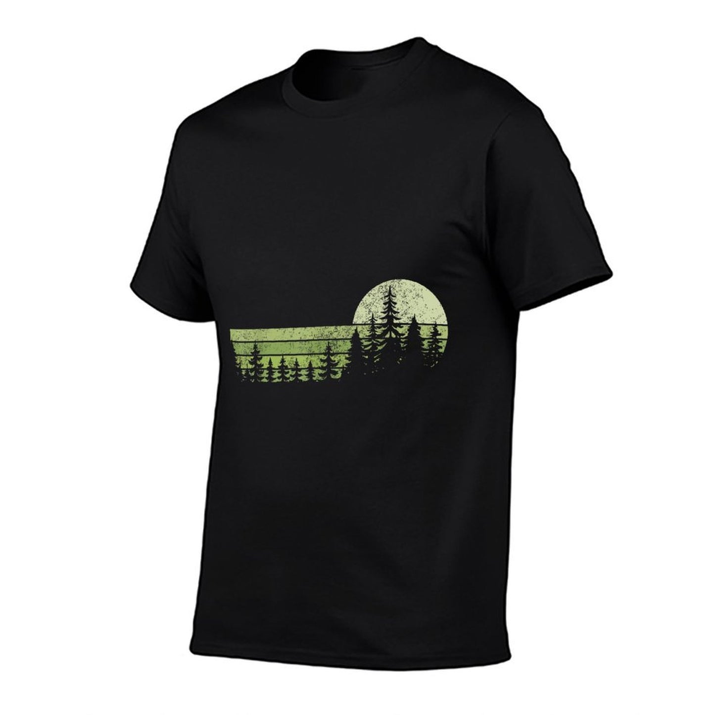Trees Wildlife Nature Vintage Forest Versatile T-Shirt