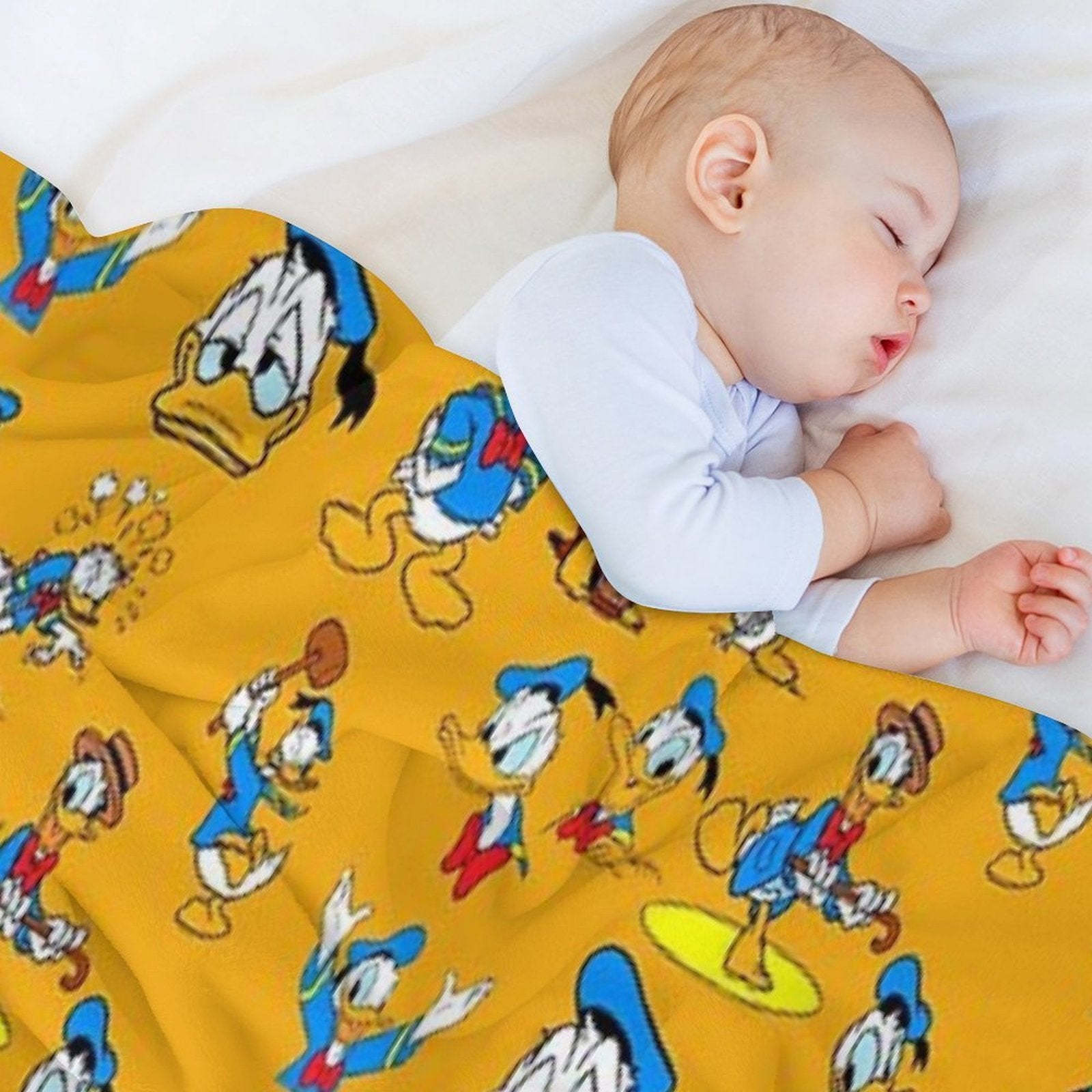 Donald Duck Collage 2 Premium Throw Blanket
