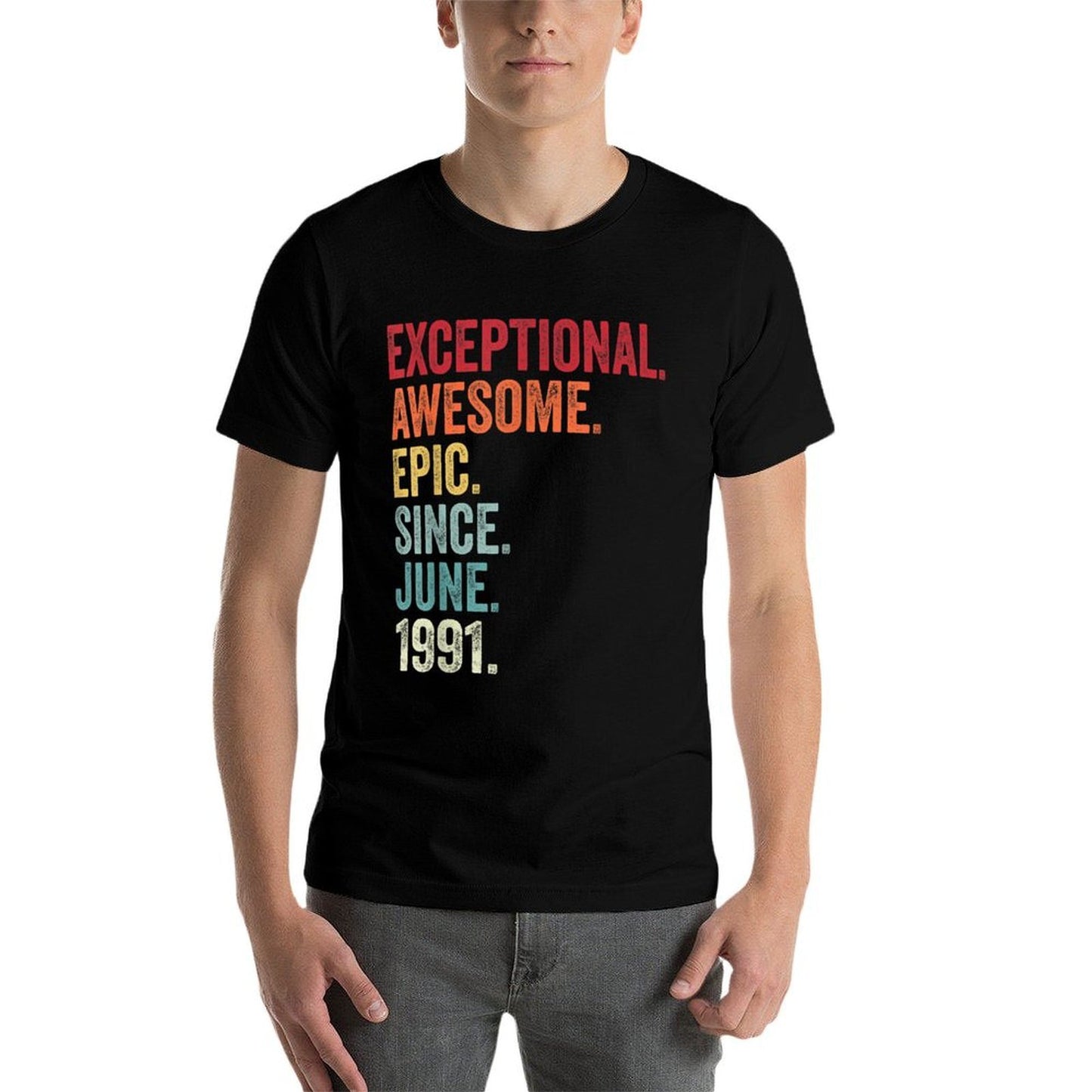 30 Year Old, Exceptional Awesome June 1991 30th Birthday Classic T-Shirt