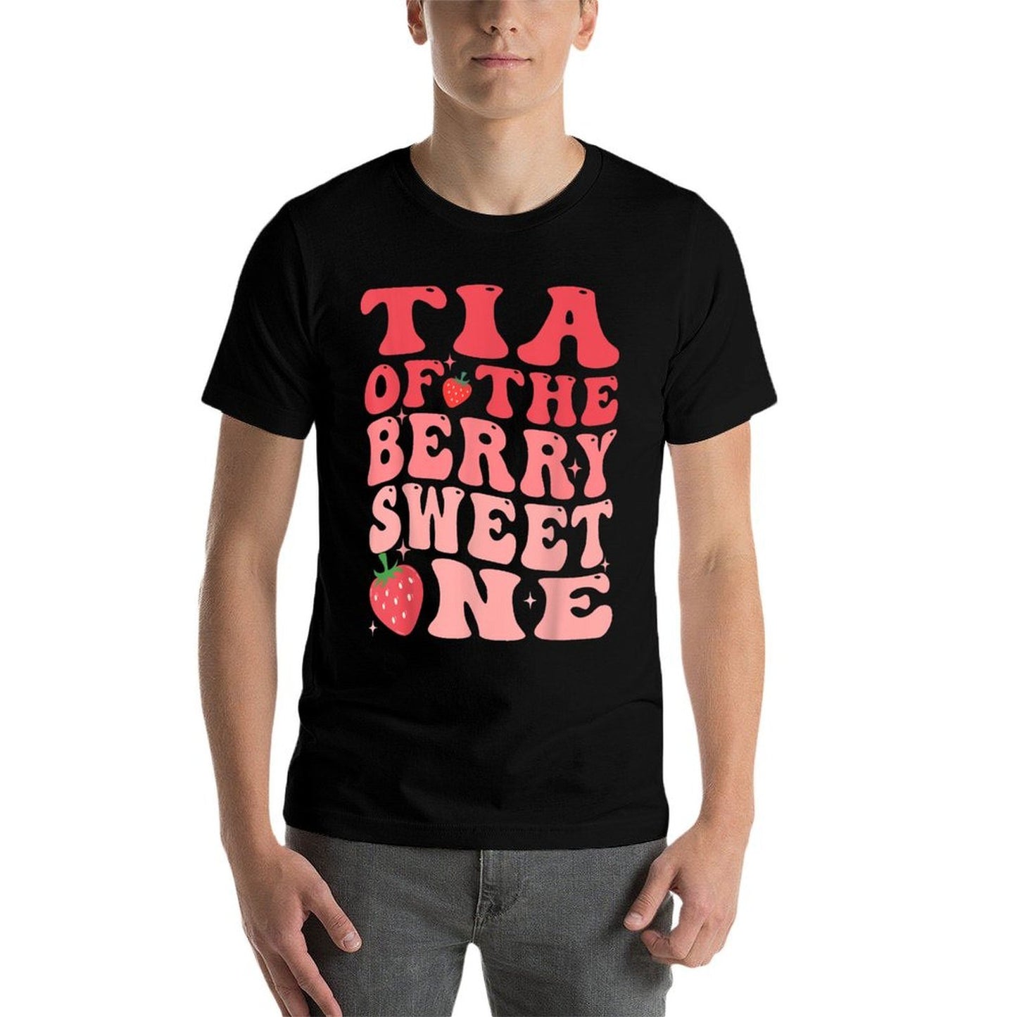 Tia Of The Berry Sweet One 1st Birthday Strawberry Classic T-Shirt