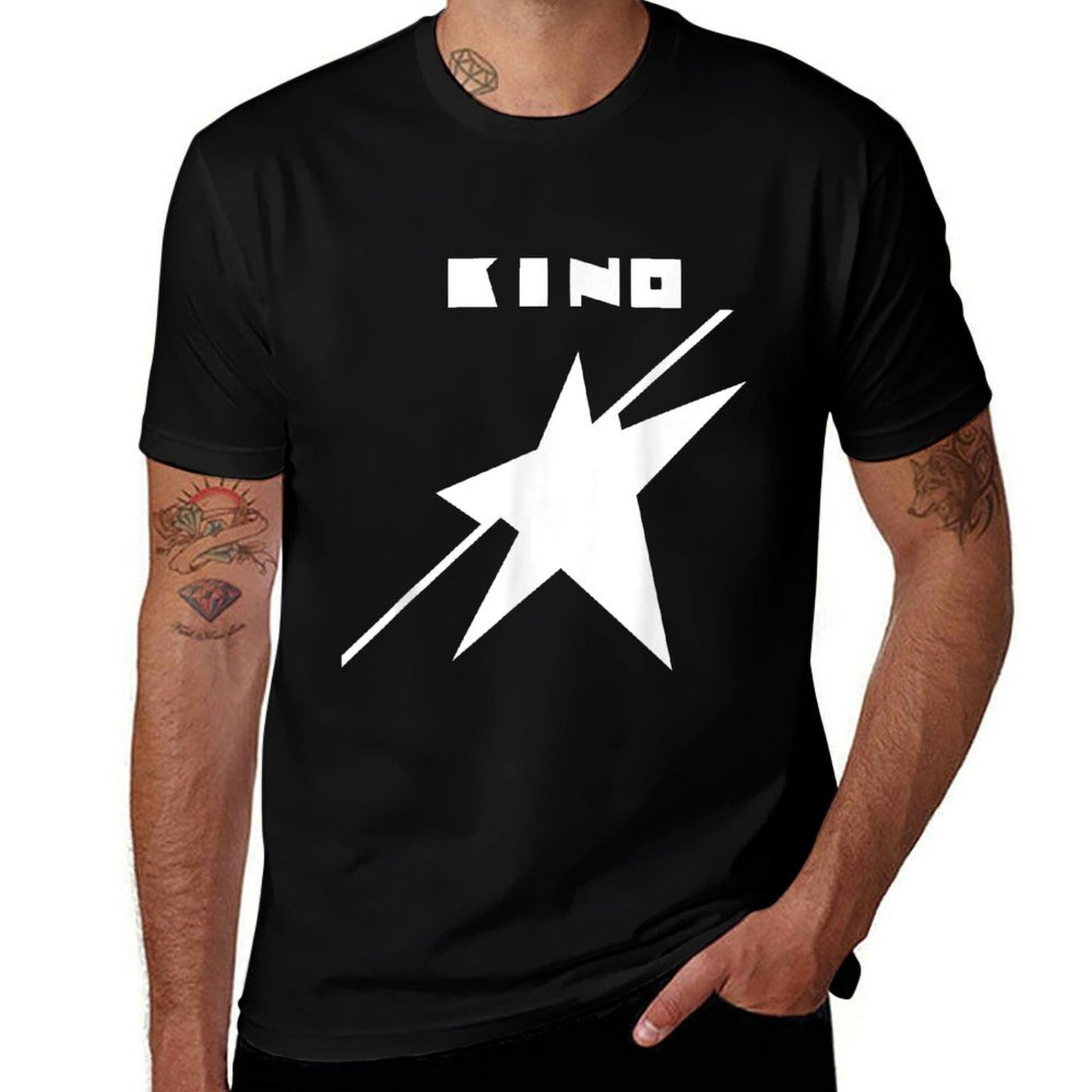 Wiktor Zoi Rock Musician Russia Cinema Gift Versatile T-Shirt