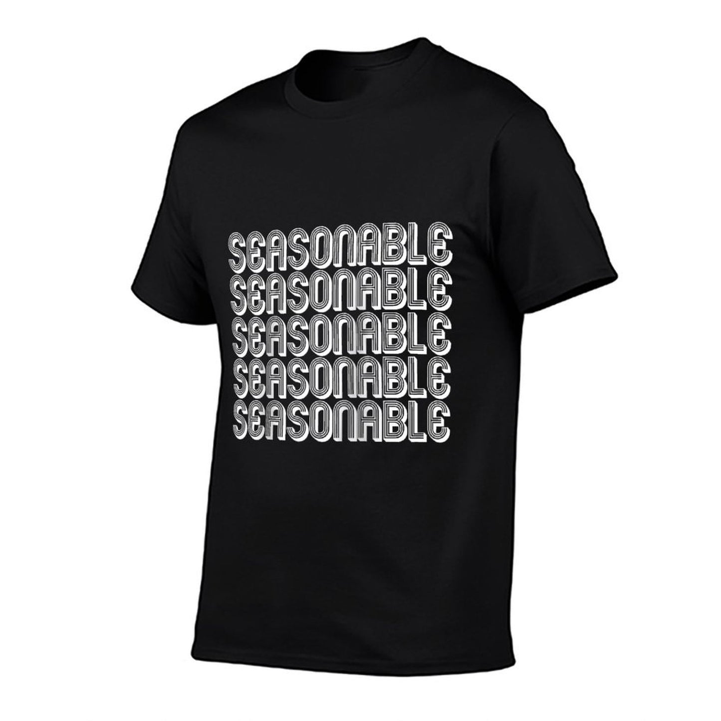 Seasonable Raglan Baseball Stretchy T-Shirt