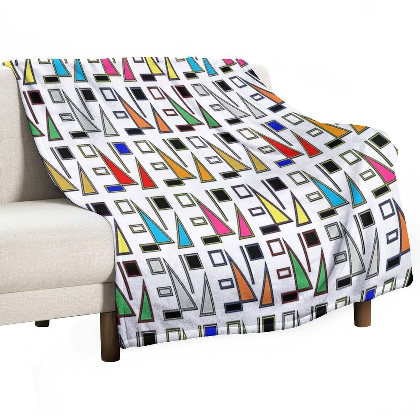 Split Enz - All The True Colours Multi-functional Throw Blanket