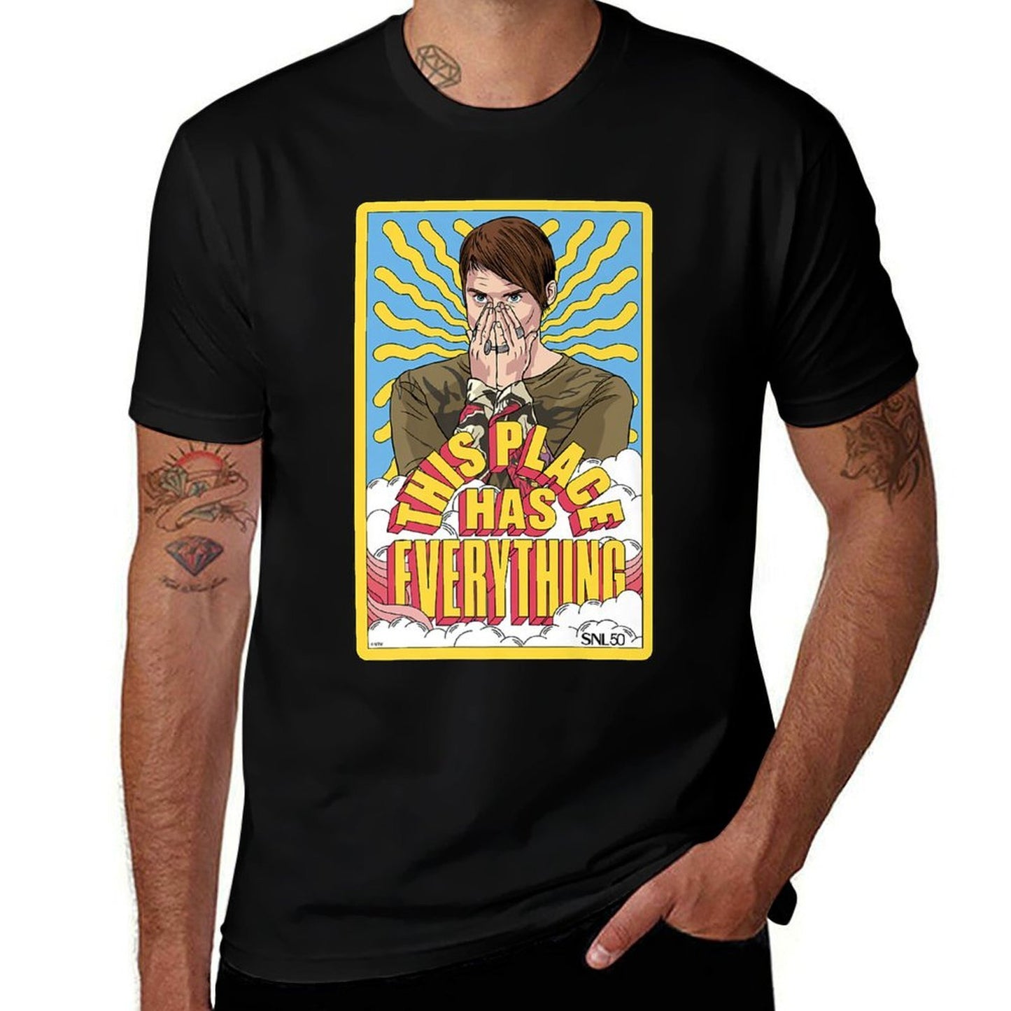 SNL This Place Has Everything Stefon New Yorks Hottest Premium Quick-drying T-Shirt