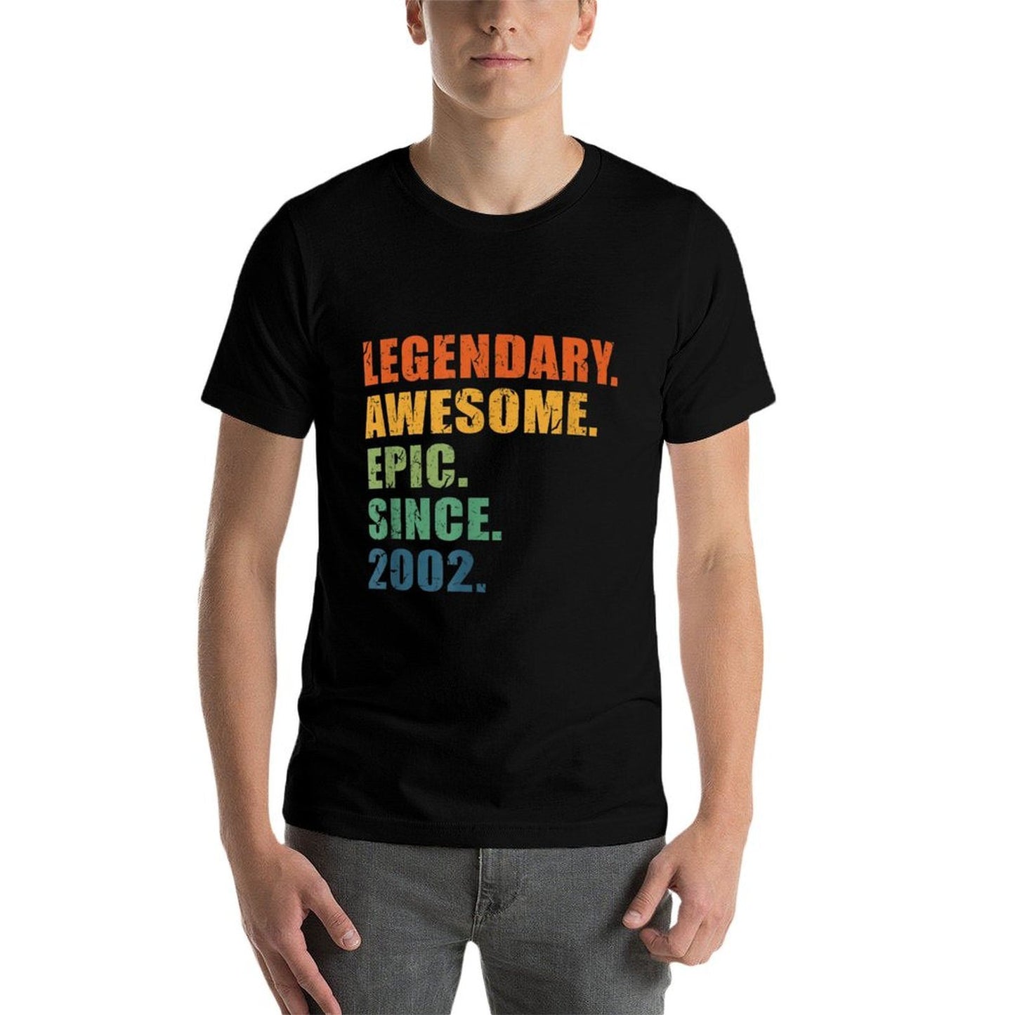 2002, 21 Years Old For Men Women Anniversary 21st Birthday Quick-drying T-Shirt
