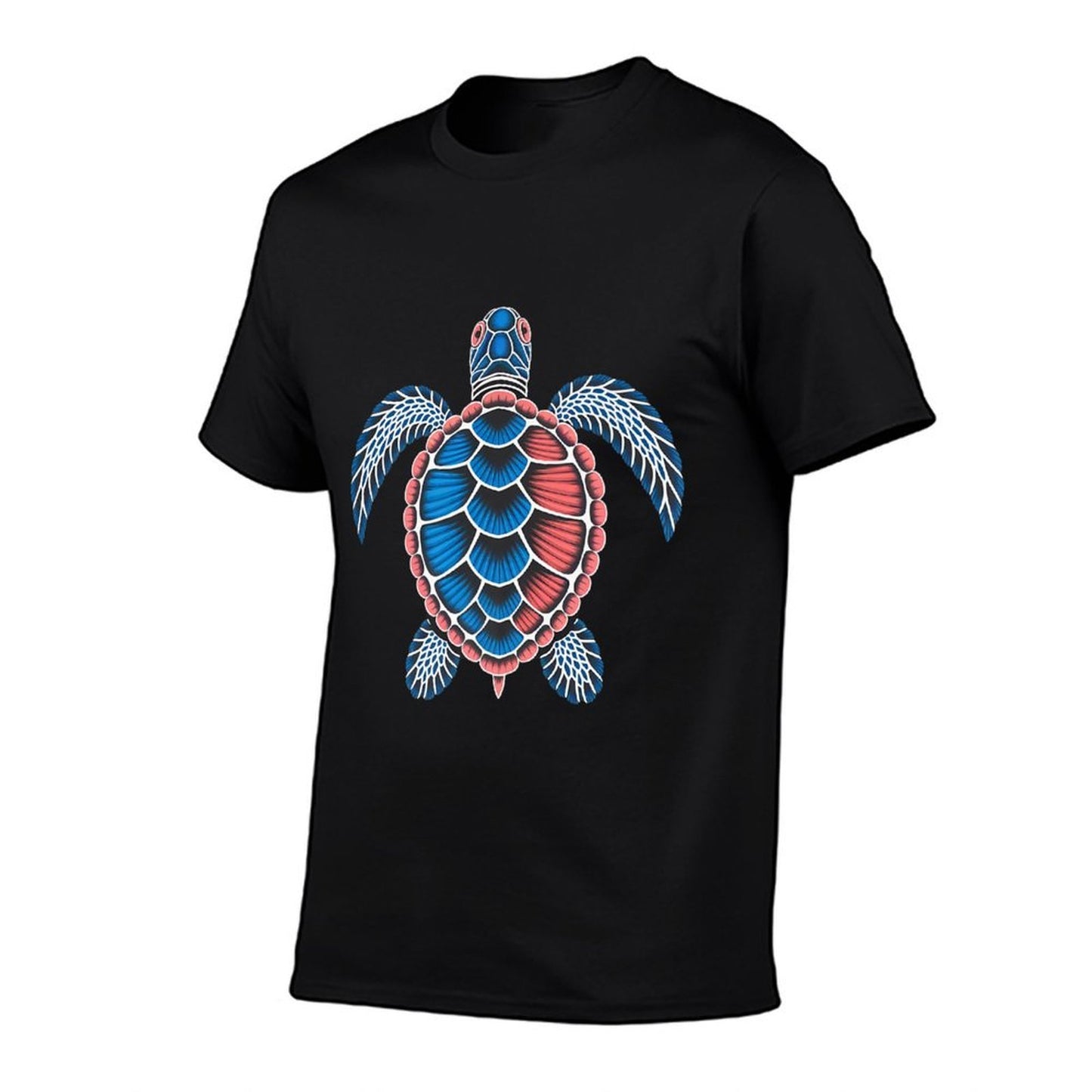 Tribal Design for Sea Turtle Lovers - Maori Sun Tribal Premium Moisture-wicking T-Shirt