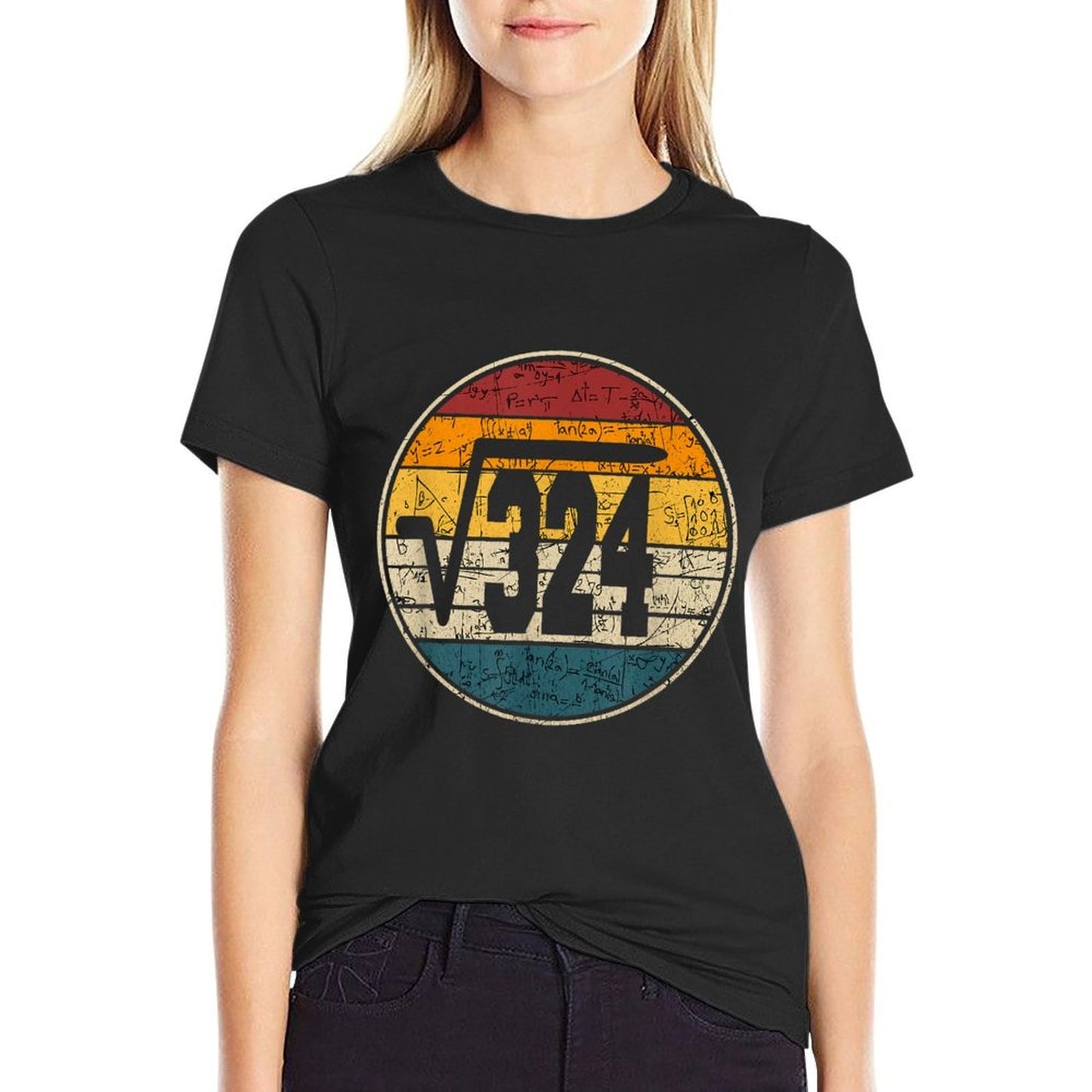 Square Root of 324 18th Years Old Birthday Vintage 18th Trendy Pattern T-Shirt