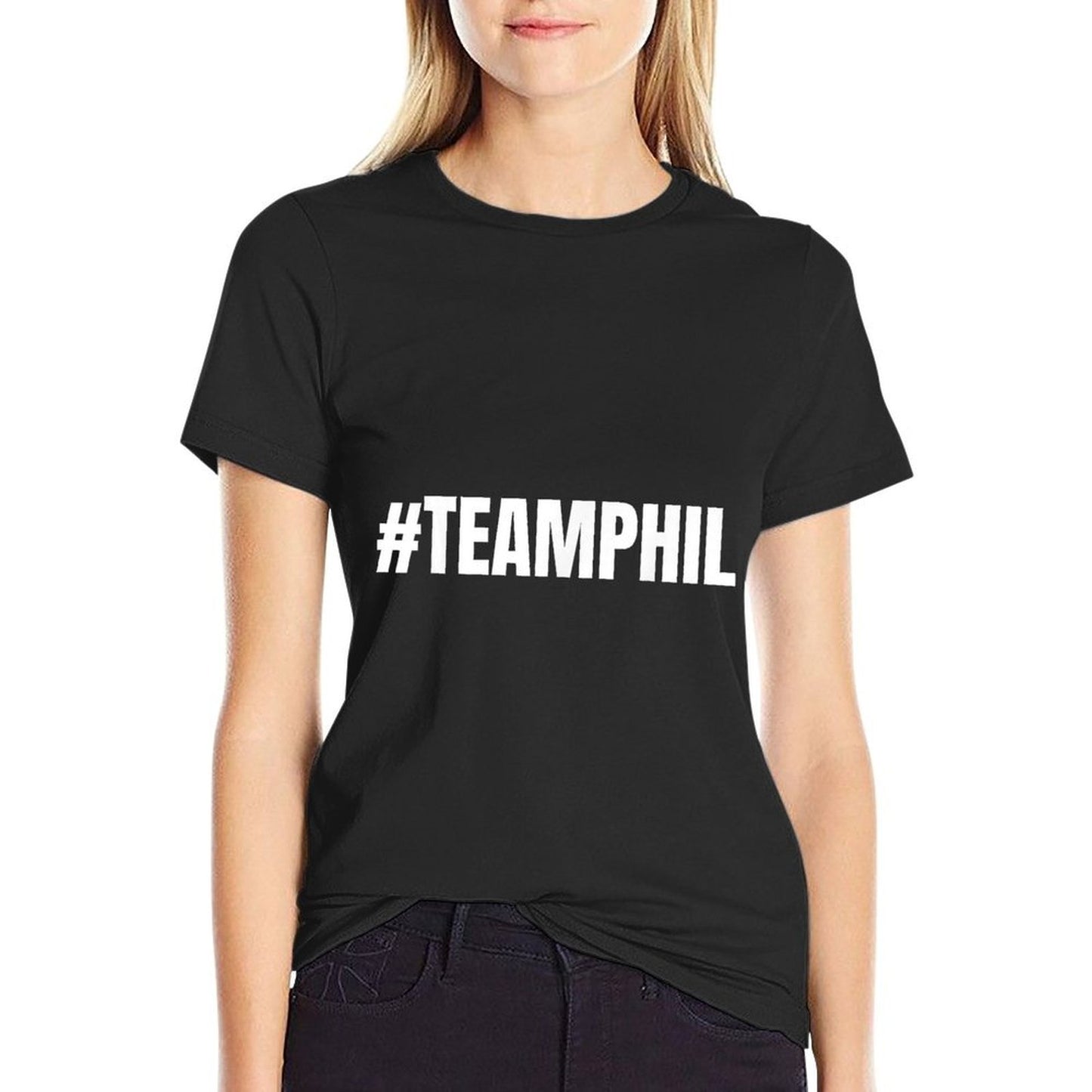#TeamPhil Team Phil Funny Meme #teamksi Cotton T-Shirt