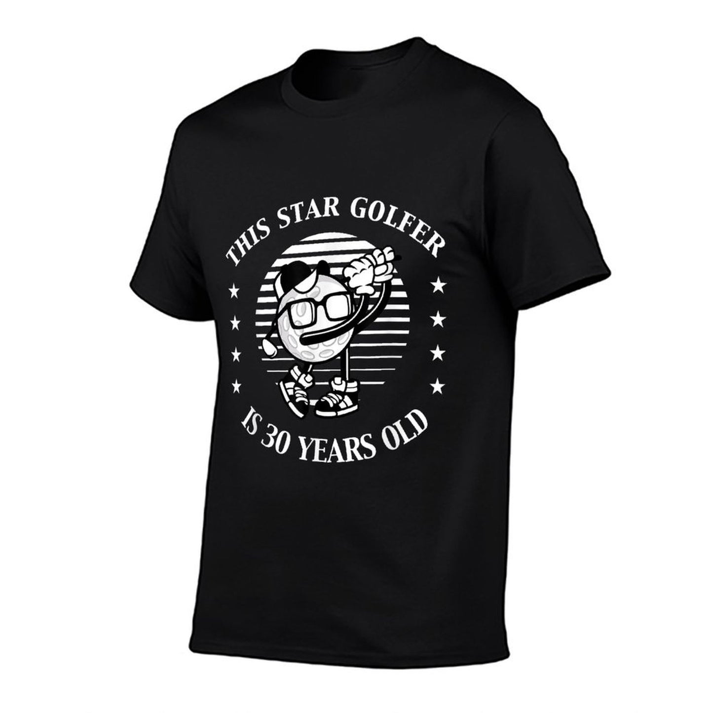 This Star Golfer Is 30 Years Old 30th Birthday Lightweight T-Shirt