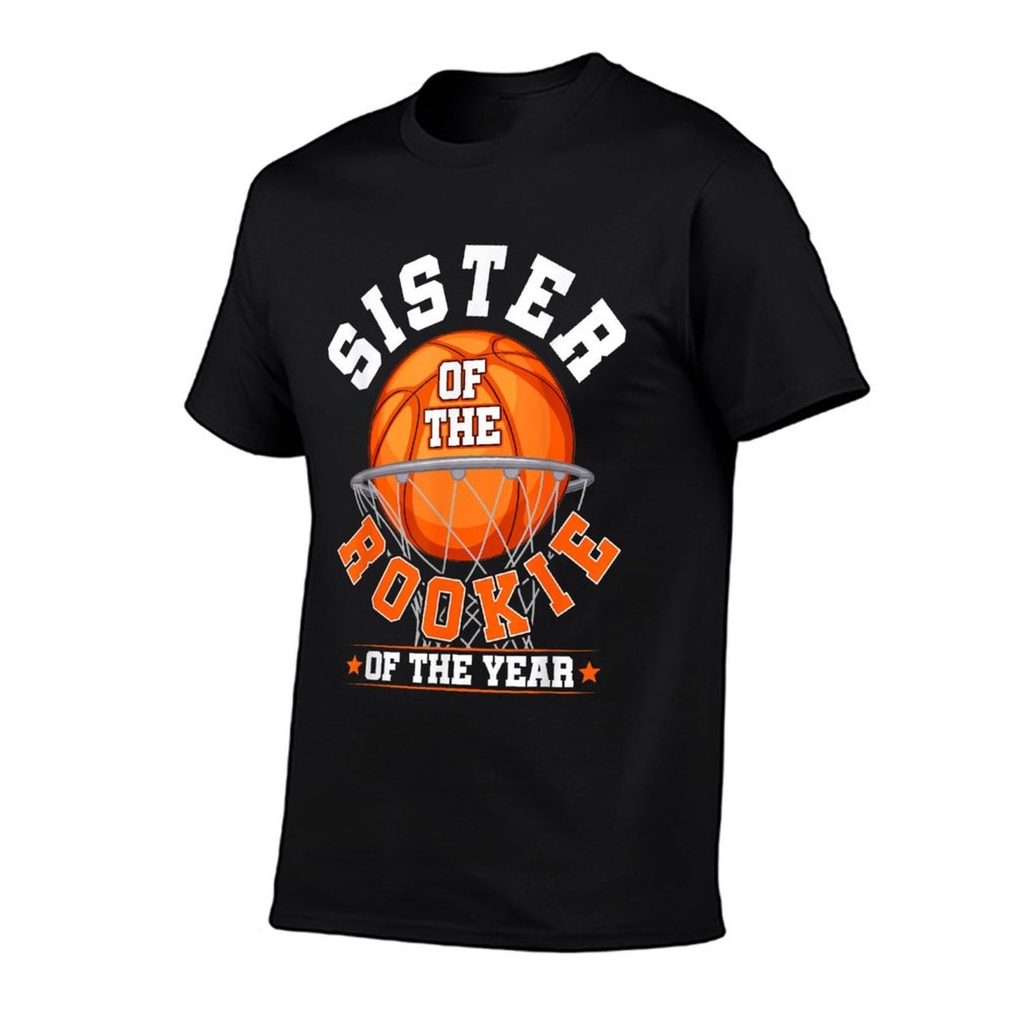 Sister of Rookie 1st Birthday Basketball Family Matching Comfortable T-Shirt