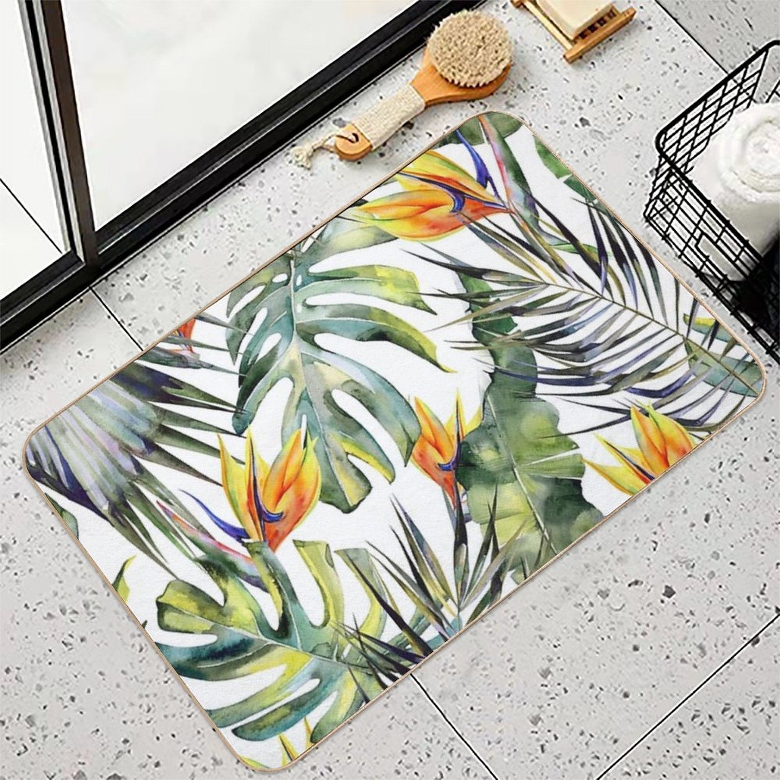 TROPICAL GARDEN  Multi-Purpose Bath Mat