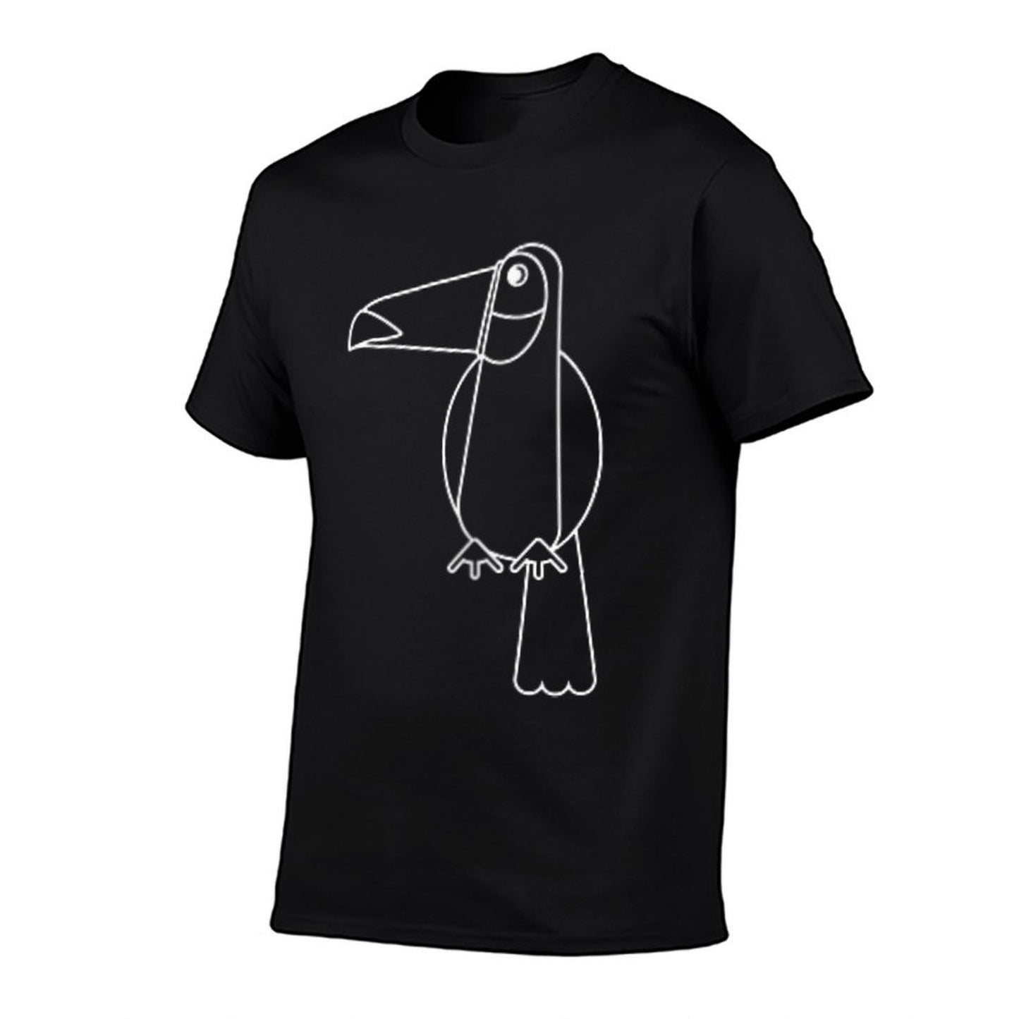 Toucan Icon Minimalist Graphic Lightweight T-Shirt