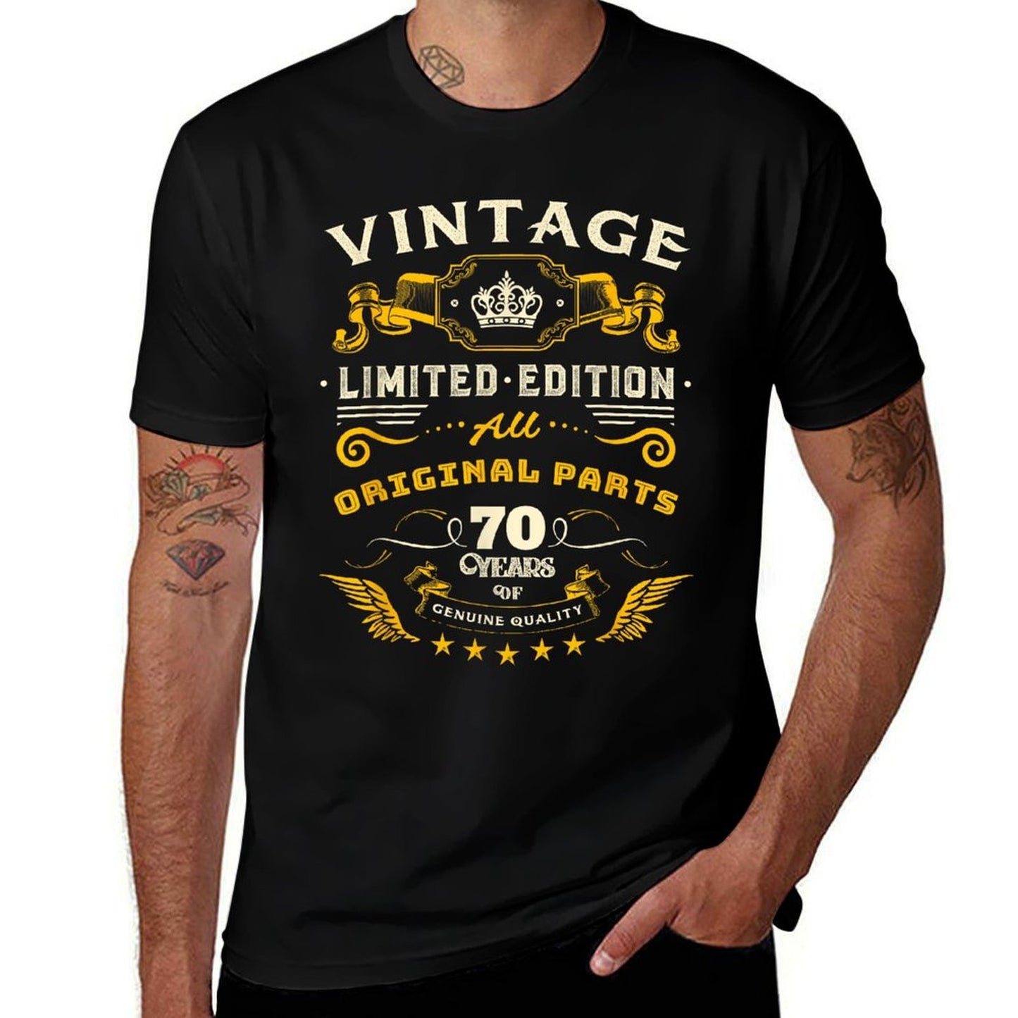 Vintage 1953 Limited Edition 70 Year Old Gifts 70th Birthday Cotton T-Shirt