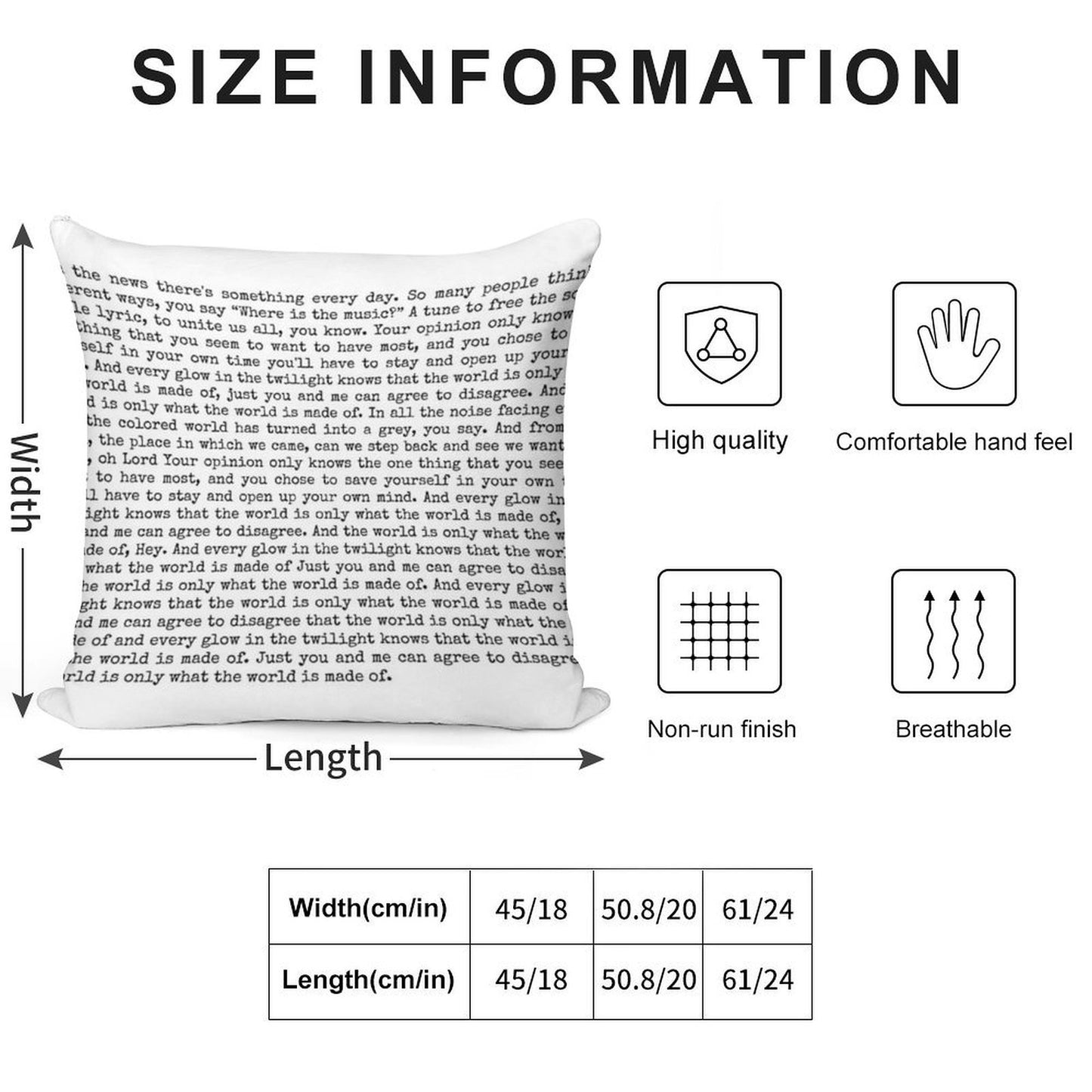 Full Anthem Lyrics Greta Van Fleet Soft Anti-Pilling Throw Pillow