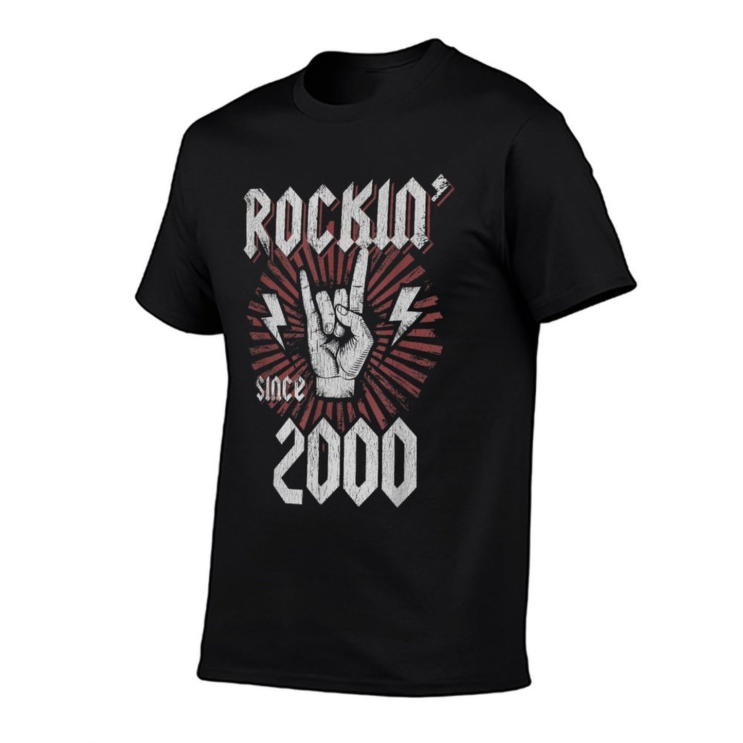 Rockin Since 2000 21 Year Old Rocker 21st Birthday Comfortable T-Shirt