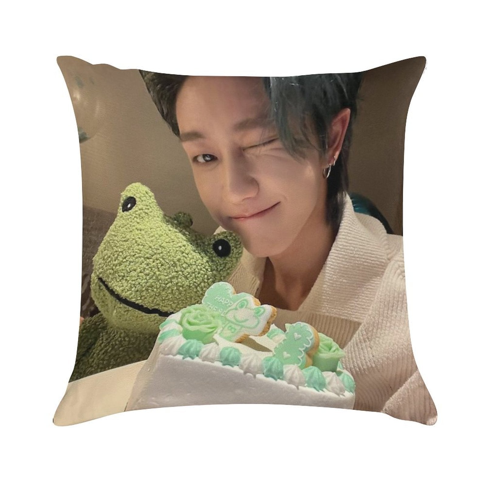 The8 Minghao Soft Fade-Resistant Throw Pillow