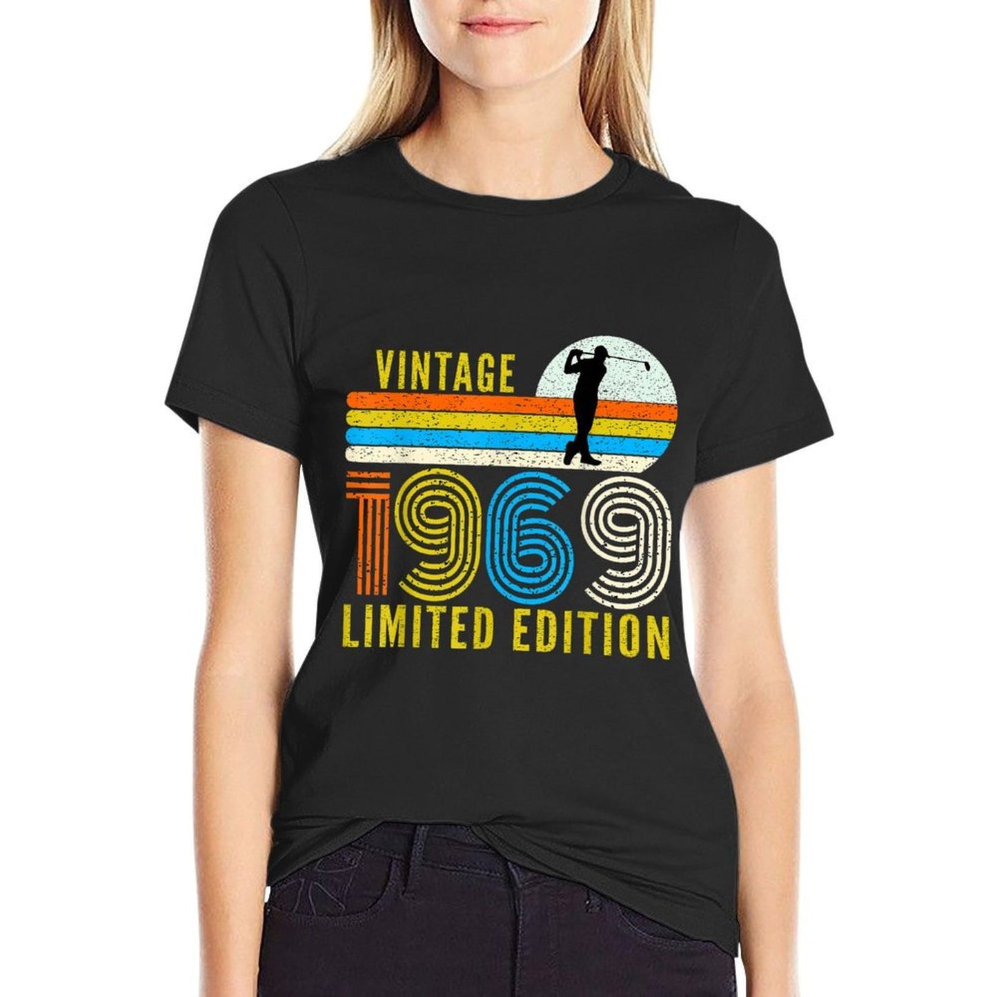 Vintage 1969 50th Birthday Golf 50 Year Old Gift Durable T-Shirt