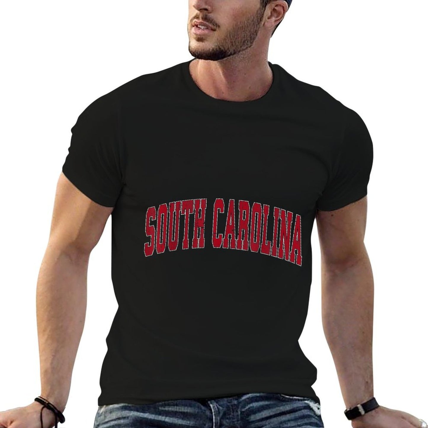 South Carolina Vintage Sports Design Retro SC Moisture-wicking T-Shirt