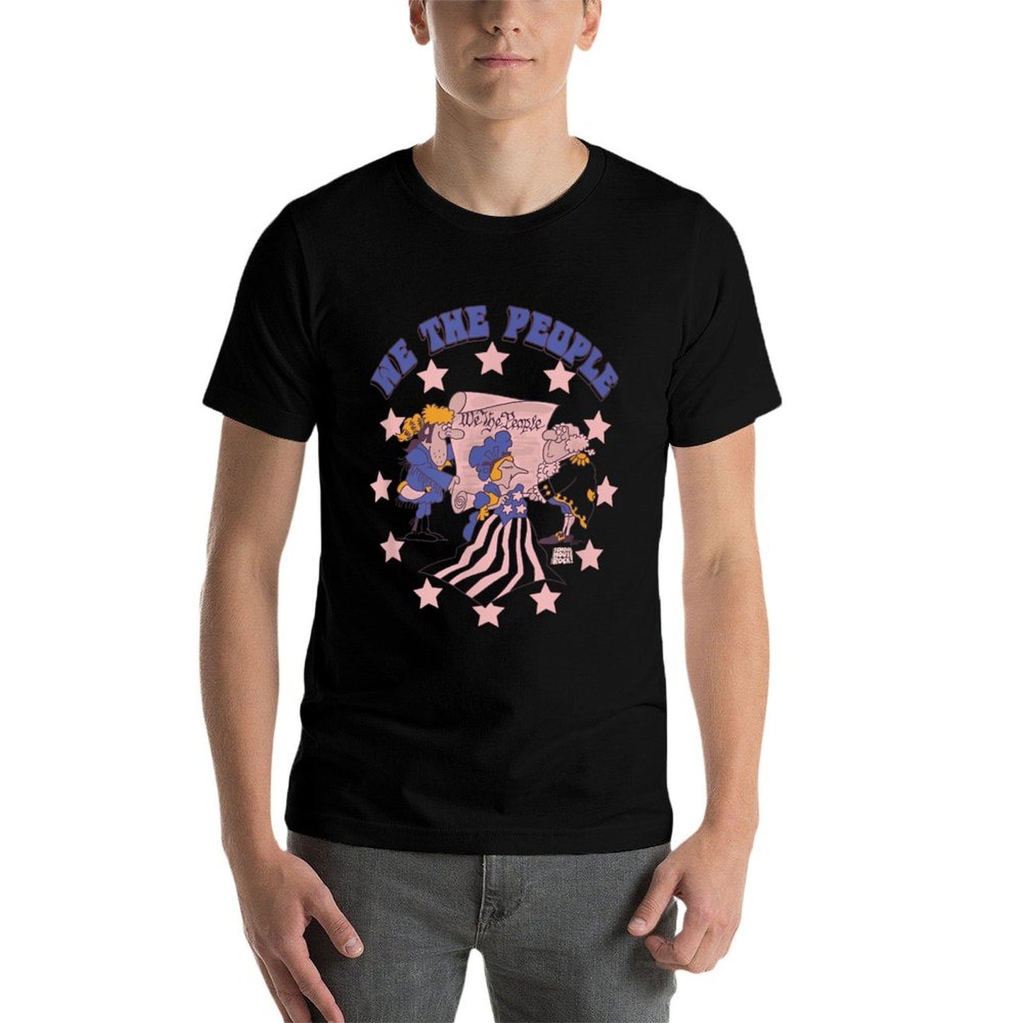 Schoolhouse Rock! The Preamble Constitution America Rock Eco-friendly Material T-Shirt