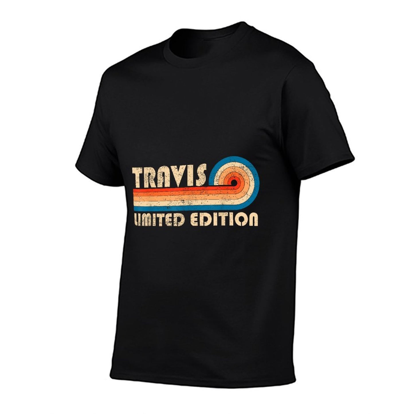 TRAVIS First Name Funny Retro Vintage Birthday Moisture-wicking T-Shirt