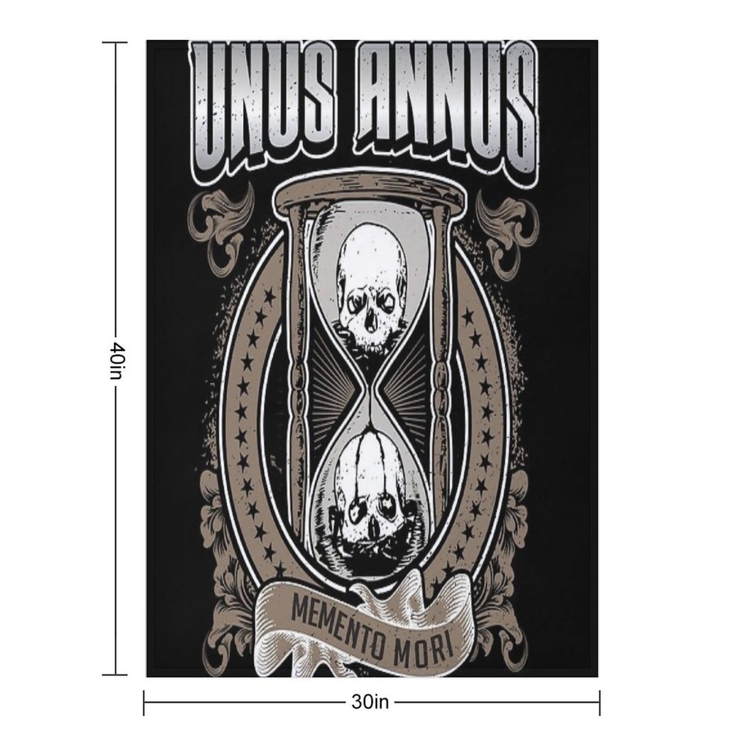 Unus Annus Logo Gift-ready Throw Blanket