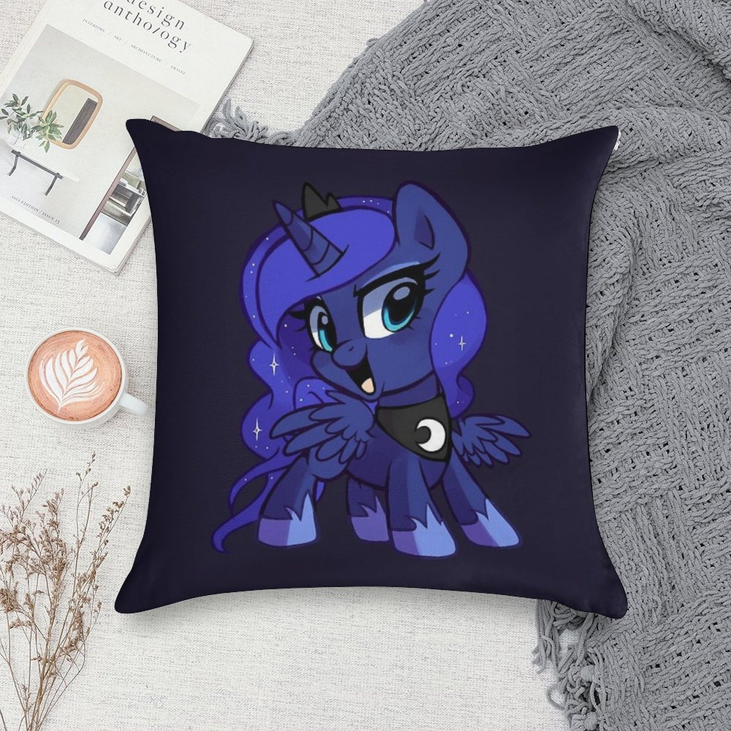 Woona Soft Ultra-Soft Texture Throw Pillow