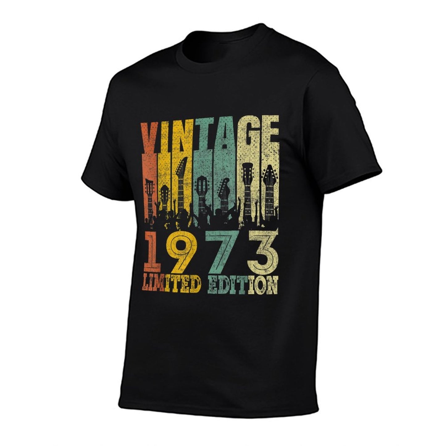 Vintage 1973 Birthday Gifts, Guitar Lovers 50th Birthday Quick-drying T-Shirt
