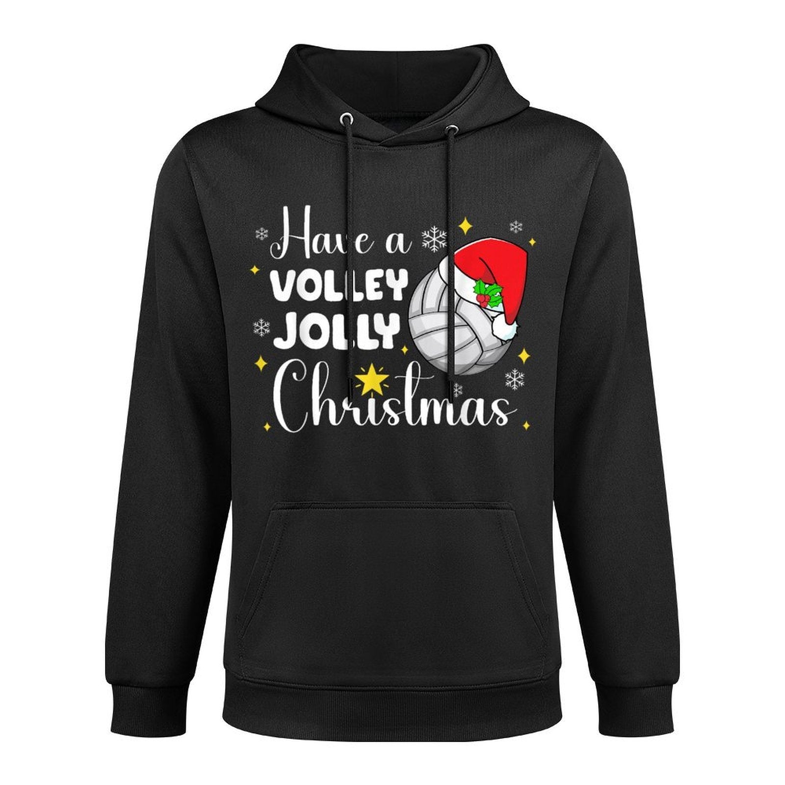 Have A Volley Jolly Christmas Volleyball Player Xmas Sporty Shape Retention Hoodie