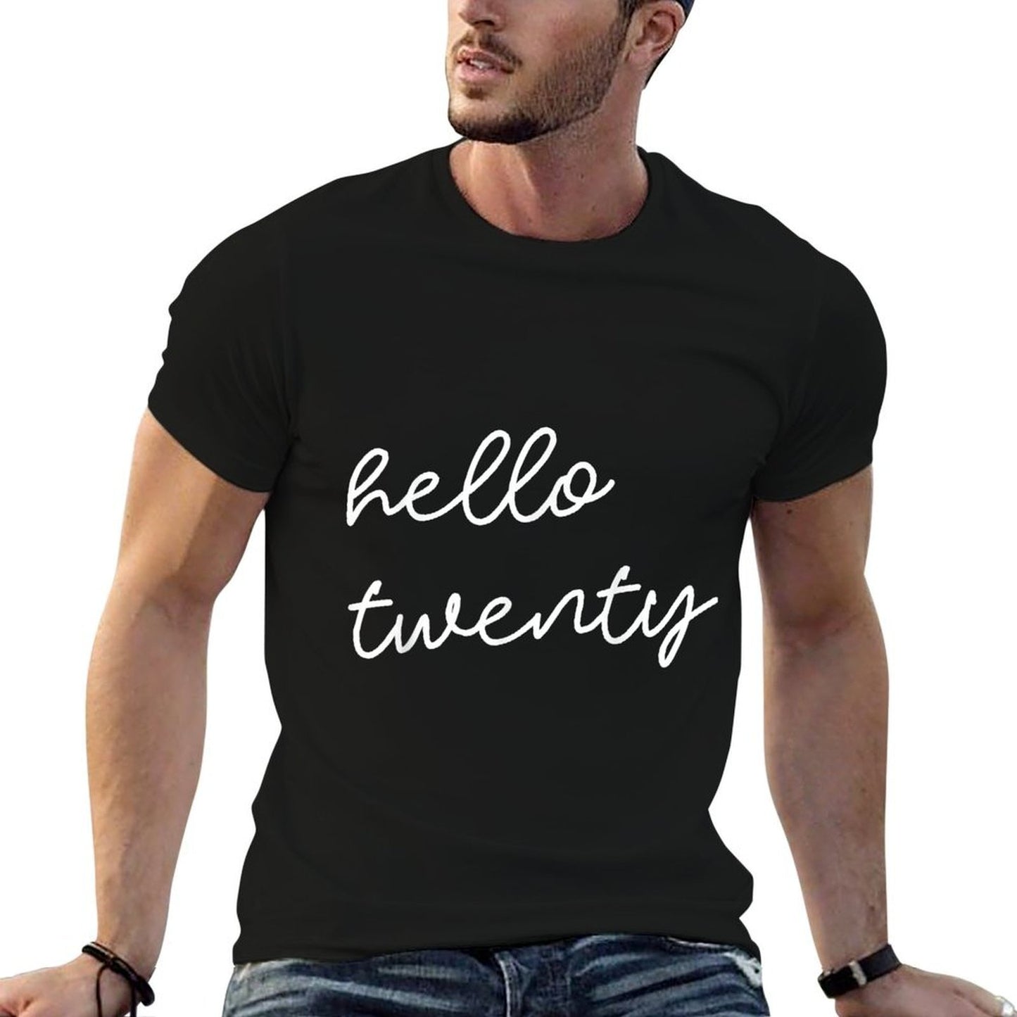 20th Birthday - Hello Twenty Moisture-wicking T-Shirt