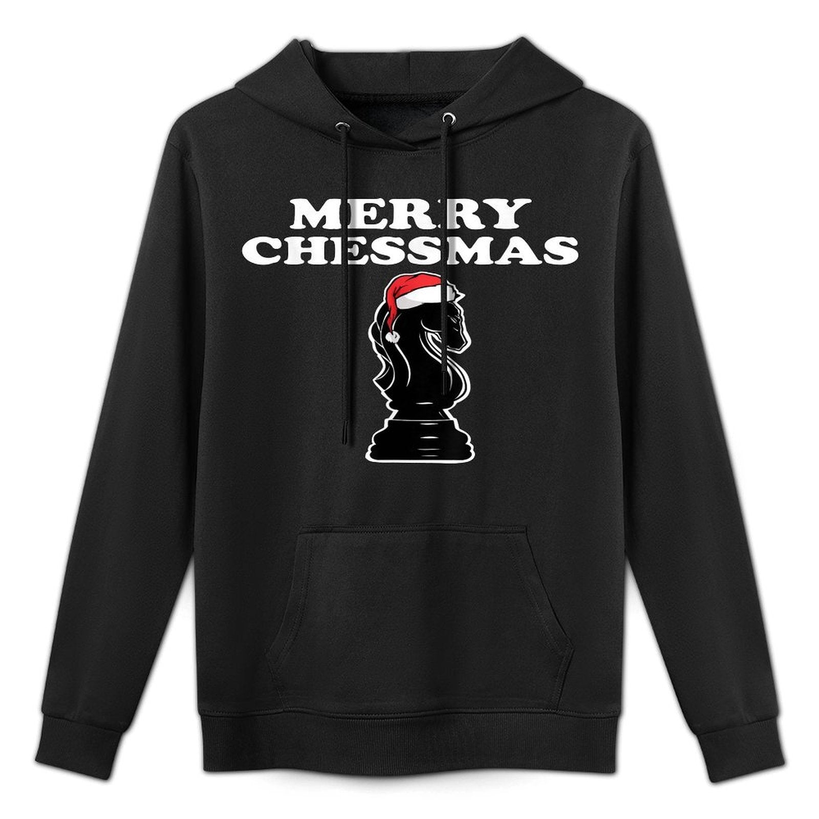 Merry Chessmas Funny Christmas Chess Durable Construction Hoodie