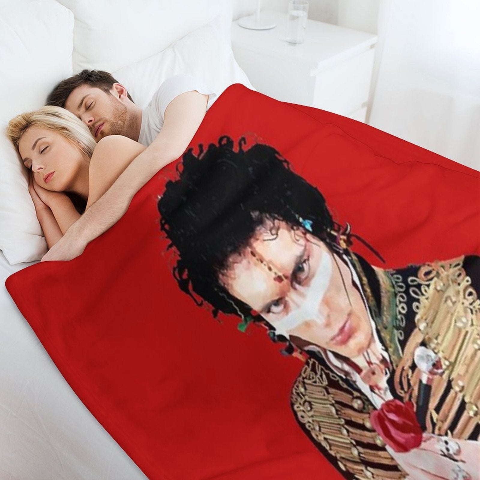 Adam Ant Quick-dry Throw Blanket