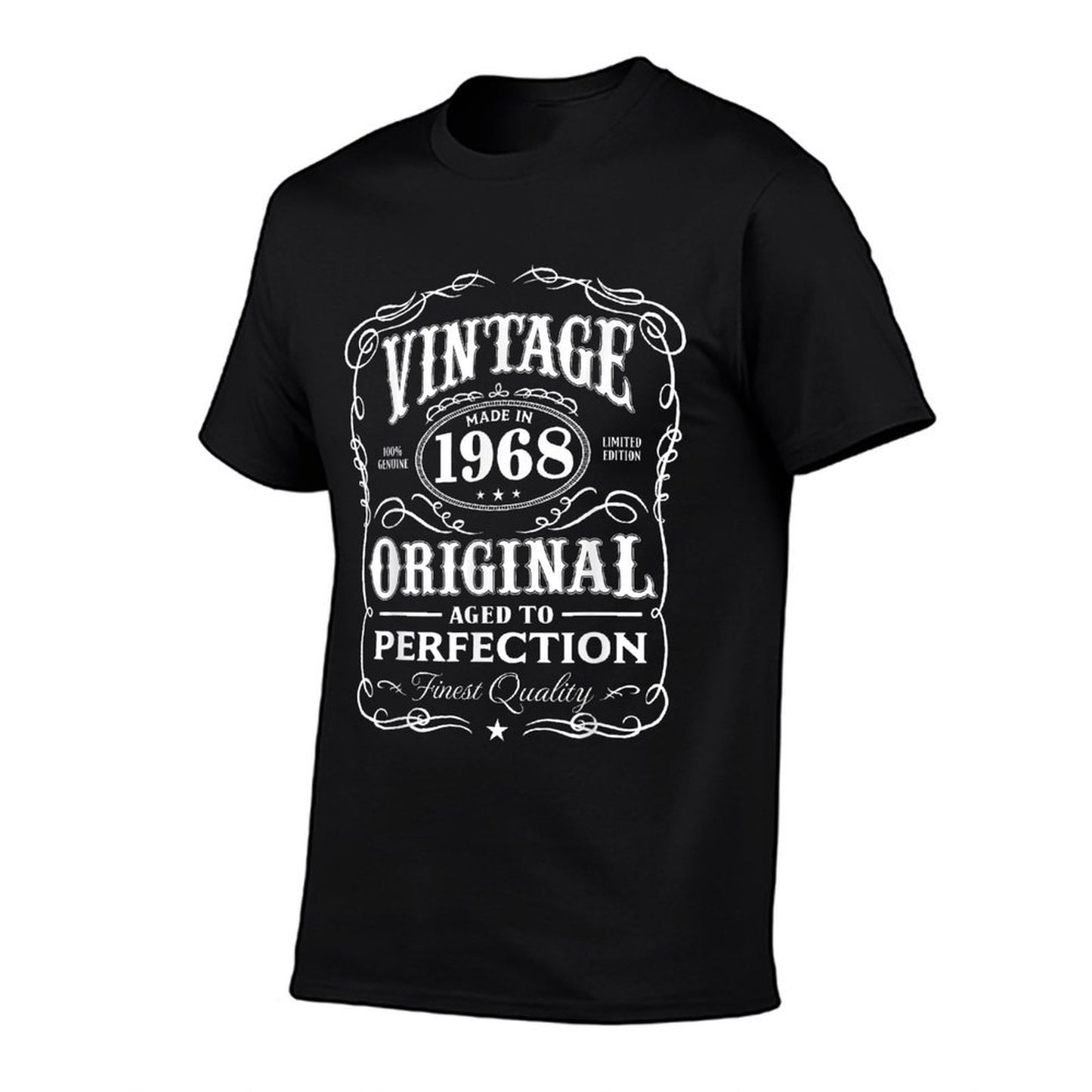 Vintage Made In 1968 50th Birthday Gift Tagless Design T-Shirt