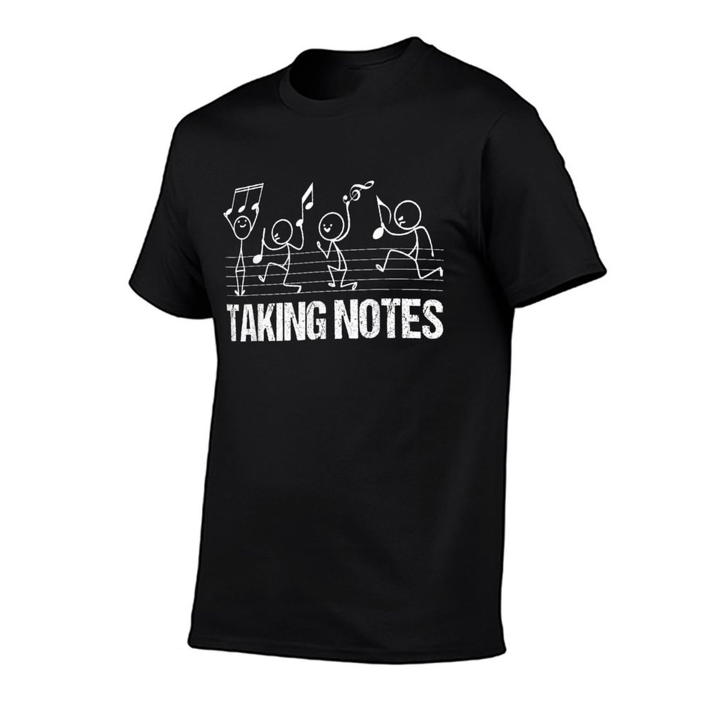Retro Vintage Musical Taking Notes Teachers Funny Music Love Breathable T-Shirt