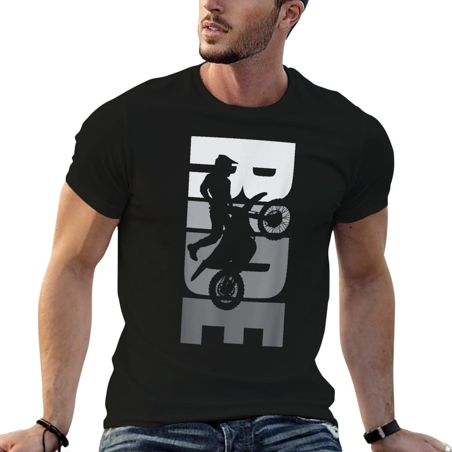 Ride Dirt Bike Motocross Motorbike MX Off-Road Life Passion Moisture-wicking T-Shirt
