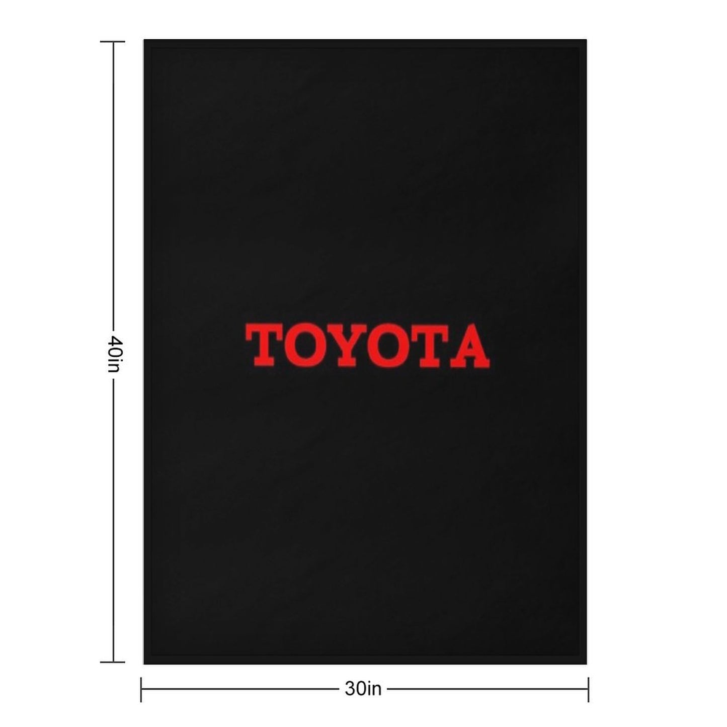 Toyota Easy Care Throw Blanket