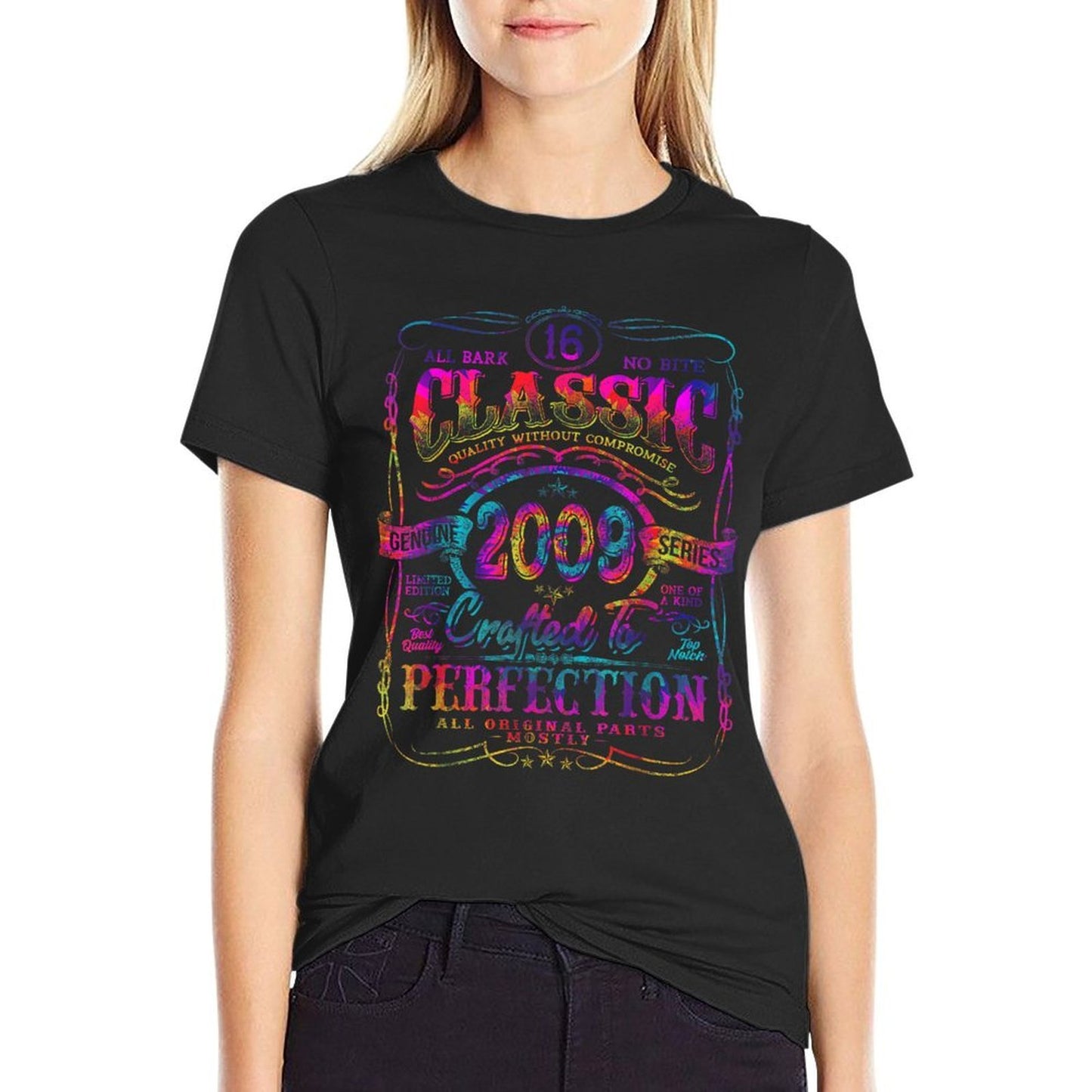 Vintage 2009 Limited Edition 16 Year Old 16th Birthday Relaxed-fit T-Shirt