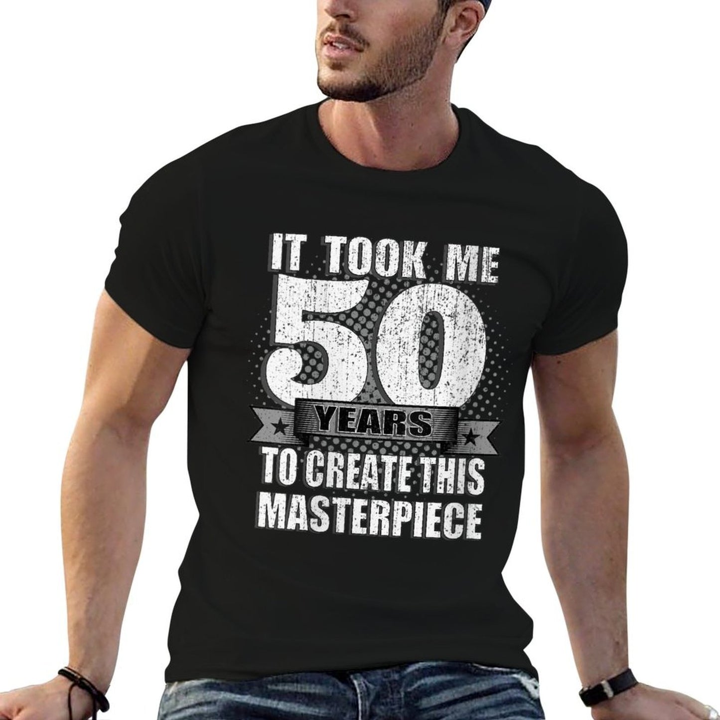 Womens Funny 50th Birthday Joke 50 Year Old Gag Gift Comfortable T-Shirt