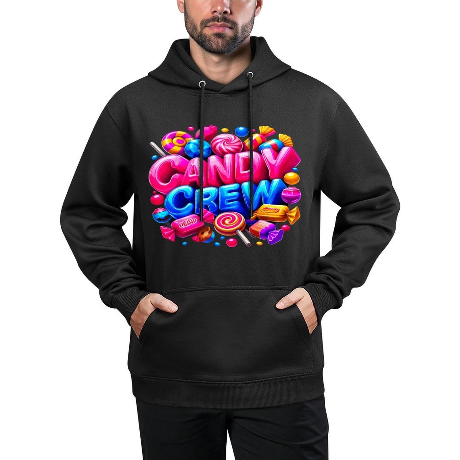 Candy Crew Halloween Party Trick Or Treat Christmas Layering Staple Hoodie