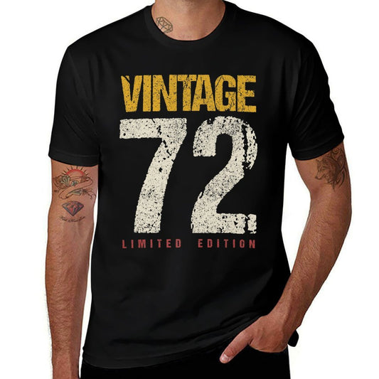 50 Years Old Vintage 1972 50th Birthday Decoration Men Women Premium  Easy-care T-Shirt